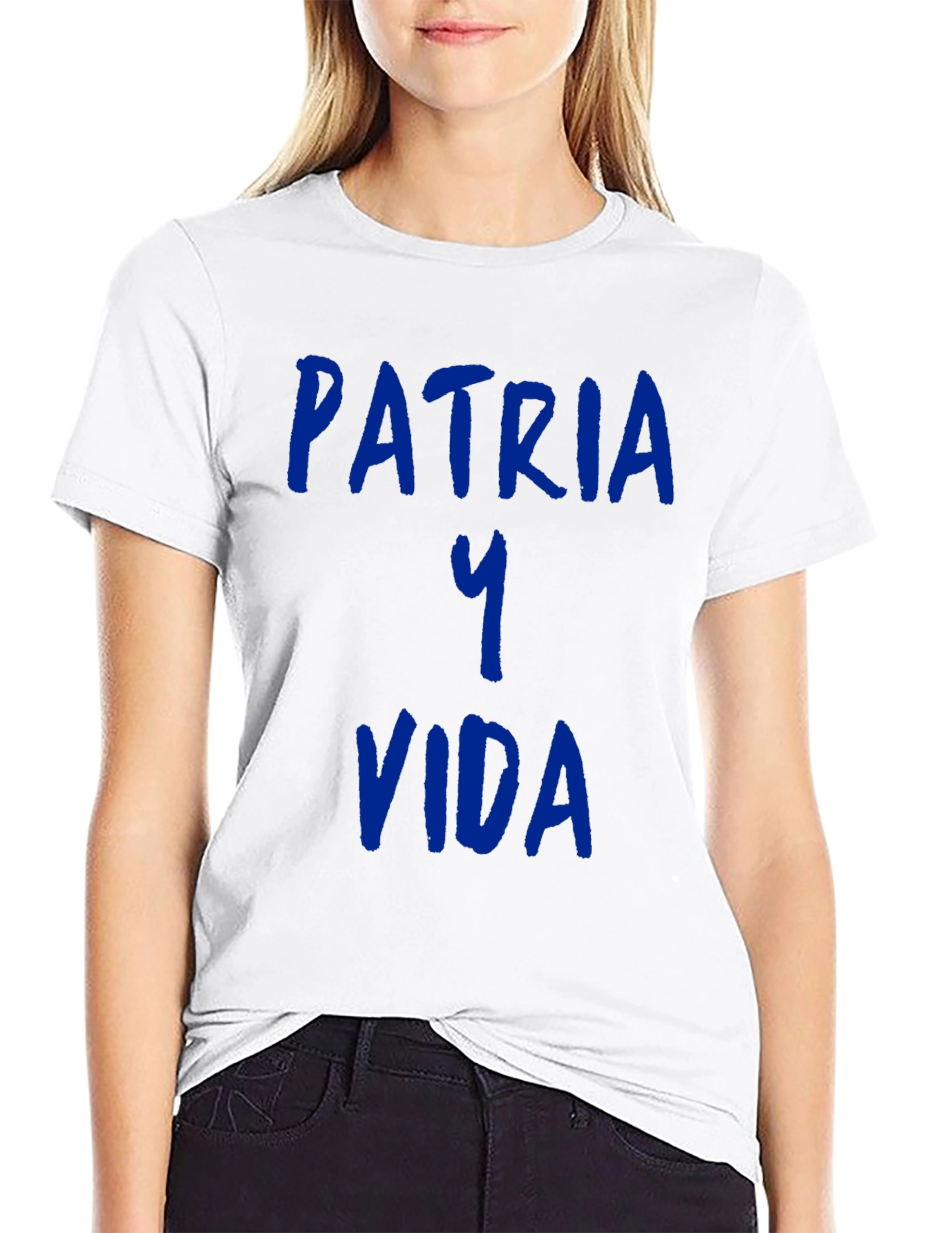 Patria Y Vida Black T-Shirt - Freedom & Life
