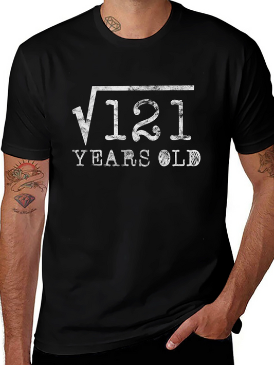 Funny 11th Birthday T-Shirt - Square Root of 121 Years Old