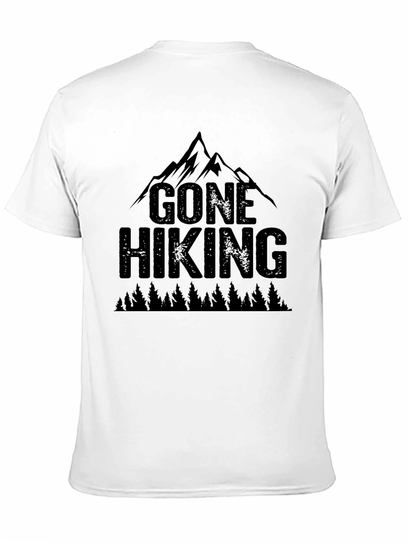 Gone Hiking Graphic Tee - Outdoor Adventure T-Shirt
