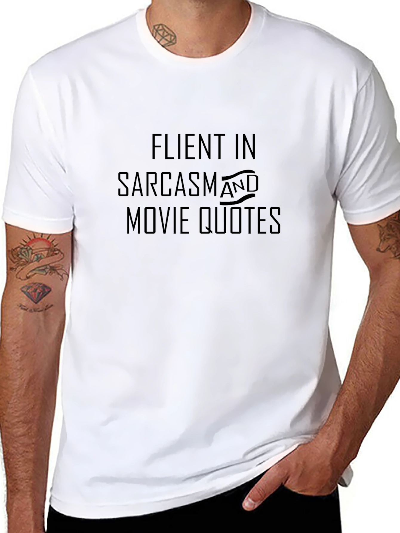 Sarcasm and Movie Quotes Graphic T-Shirt