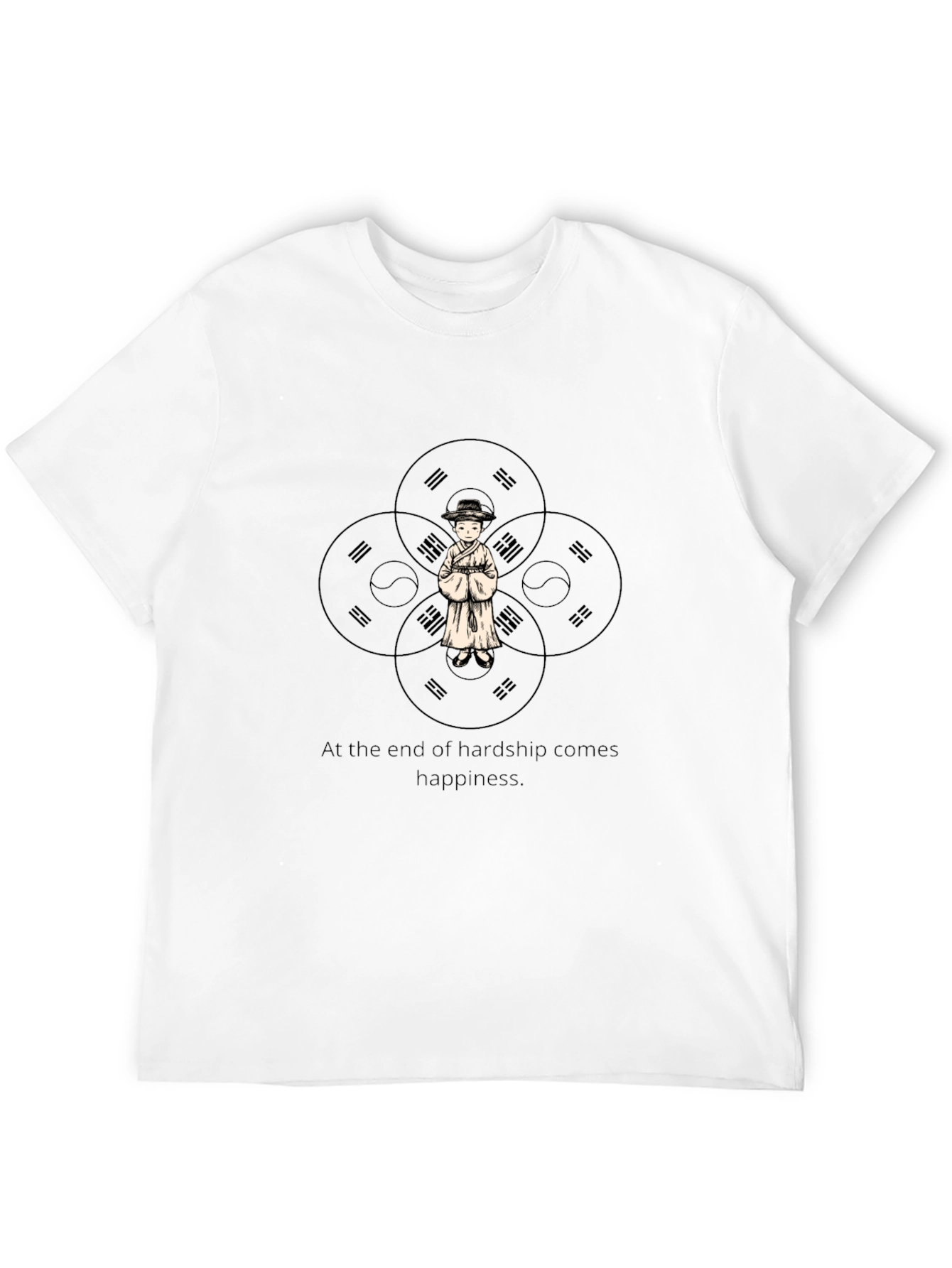 Philosophical Black Graphic Tee