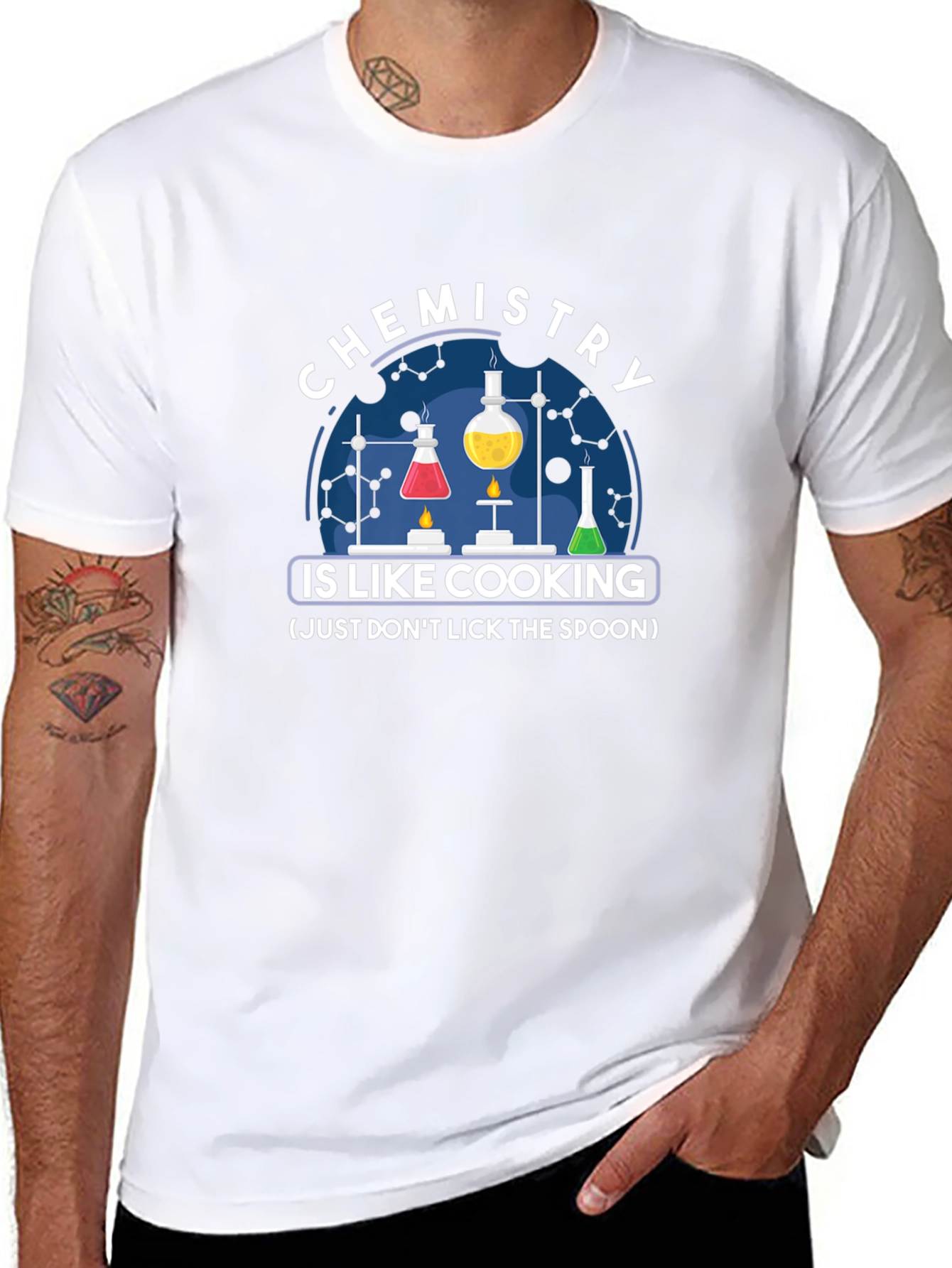 Chemistry is Like Cooking - Funny Science T-Shirt