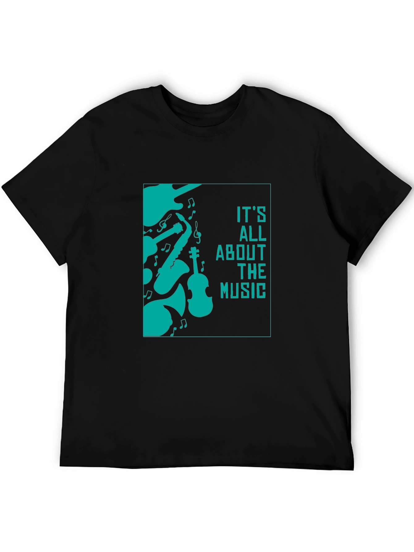 Music Lovers Tee - Its All About the Music