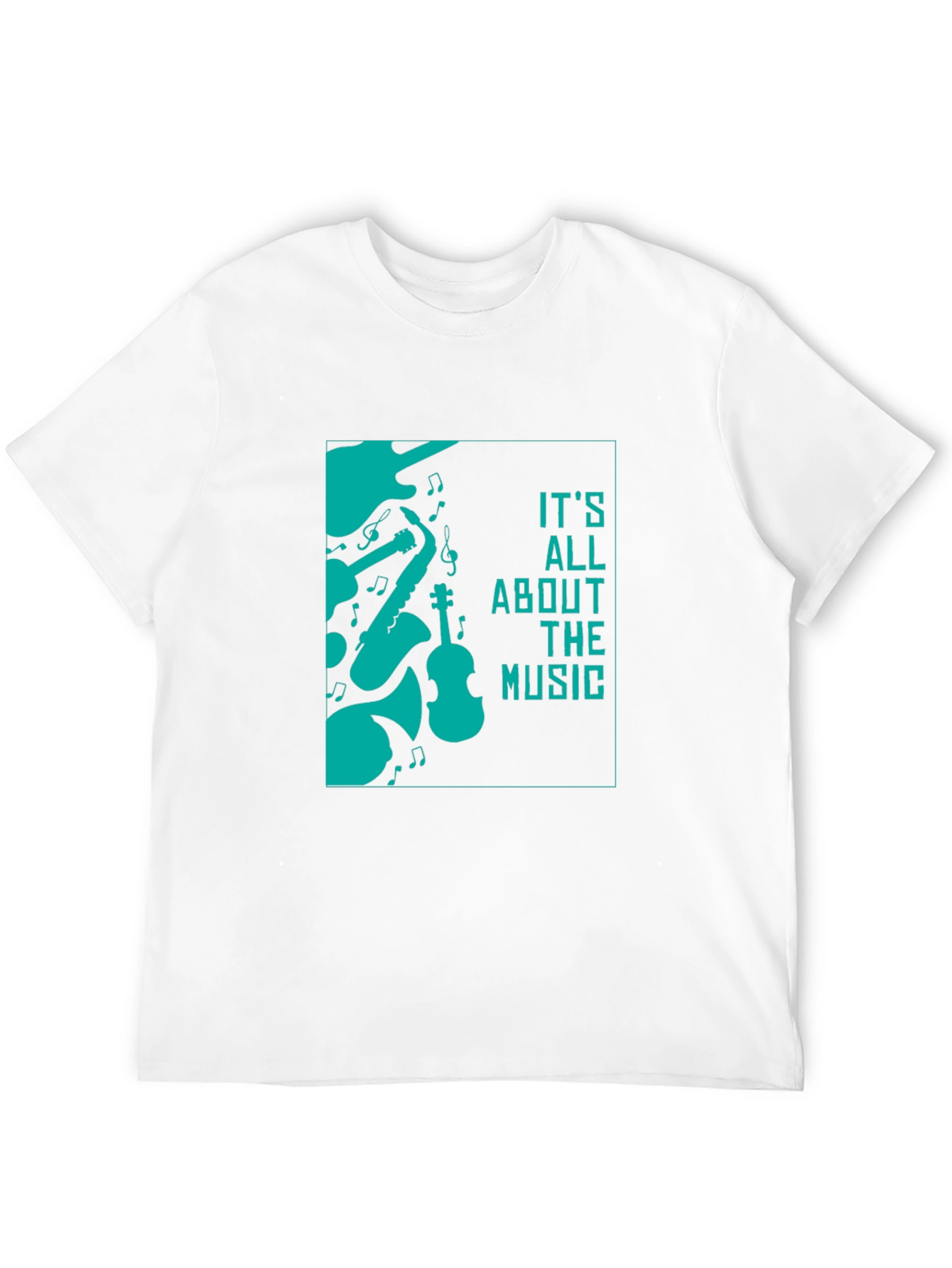 Music Lovers Tee - Its All About the Music