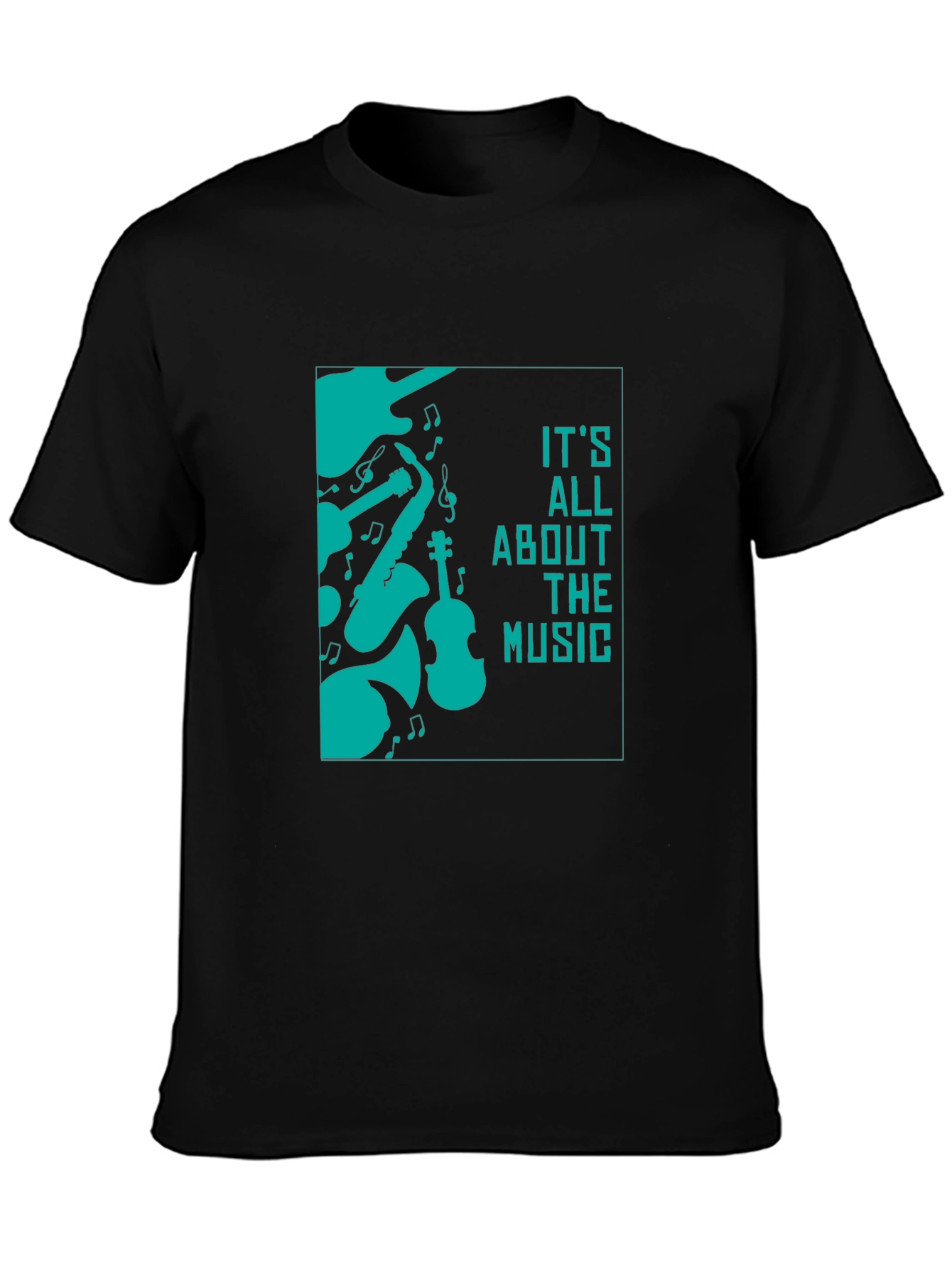 Music Lovers Tee - Its All About the Music