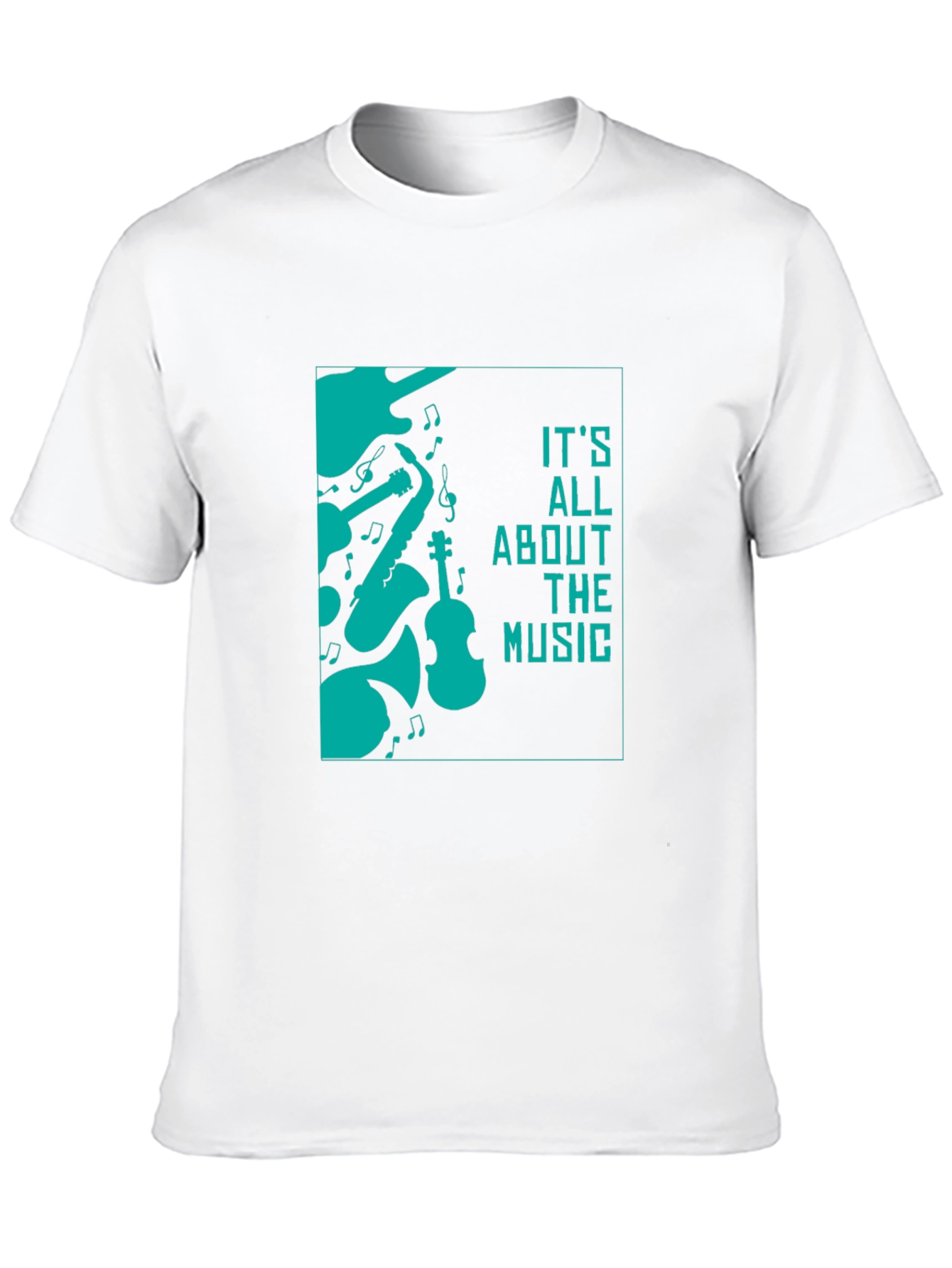 Music Lovers Tee - Its All About the Music