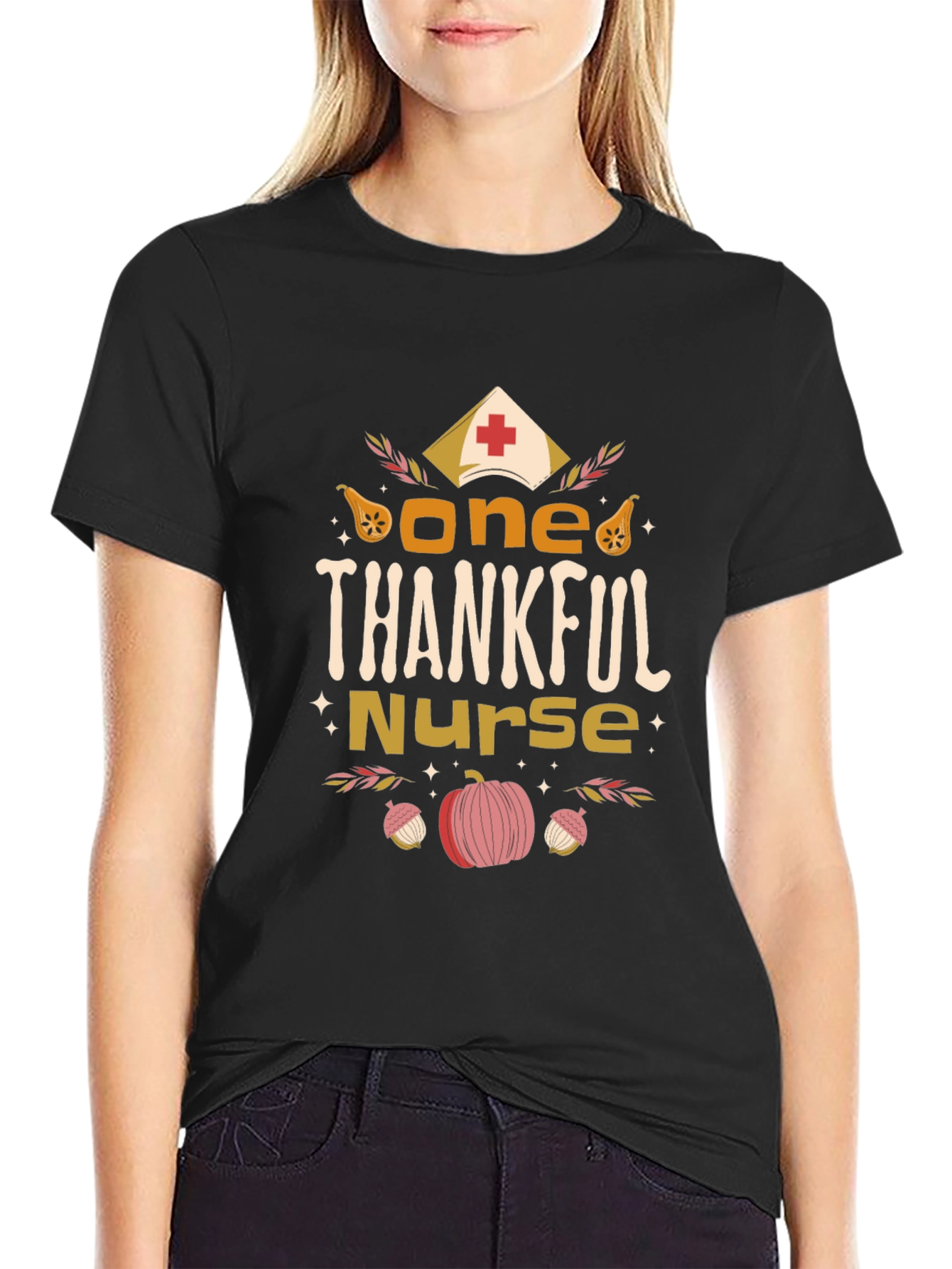 One Thankful Nurse Thanksgiving T-Shirt