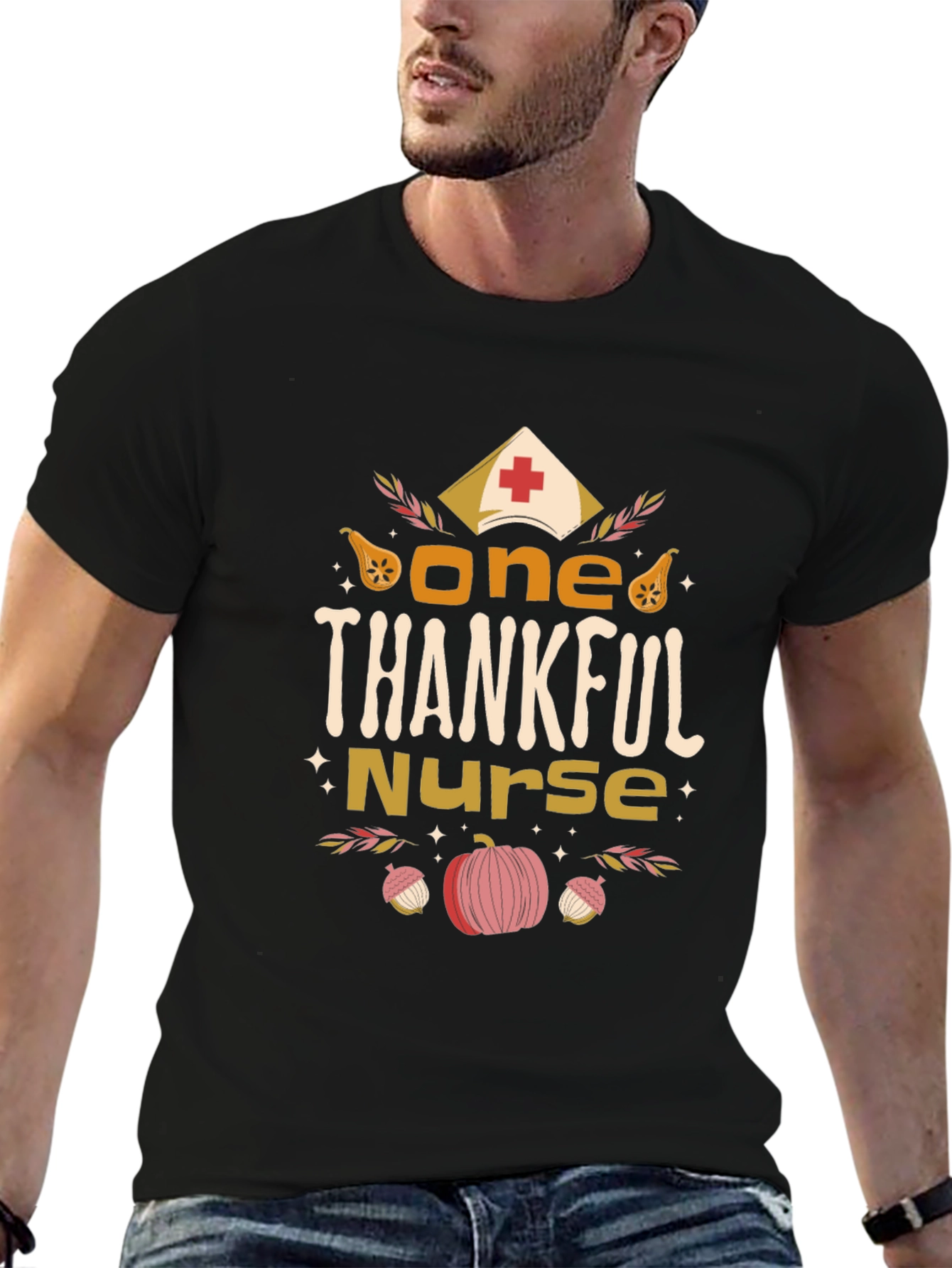 One Thankful Nurse Thanksgiving T-Shirt