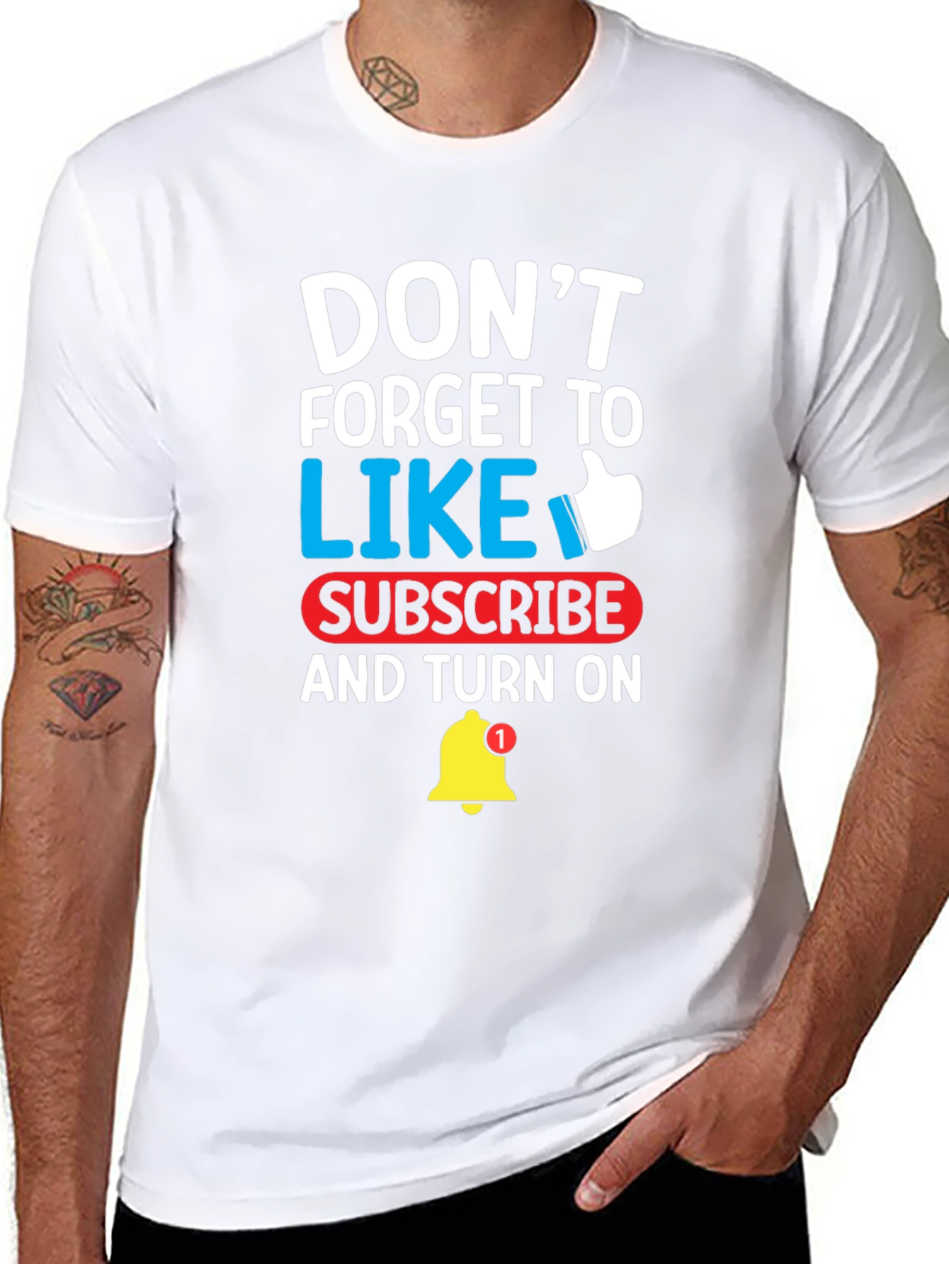Dont Forget To Like Subscribe T-Shirt