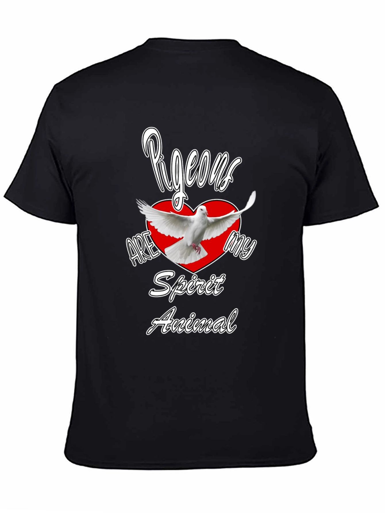 Pigeons Are My Spirit Animal Graphic T-Shirt
