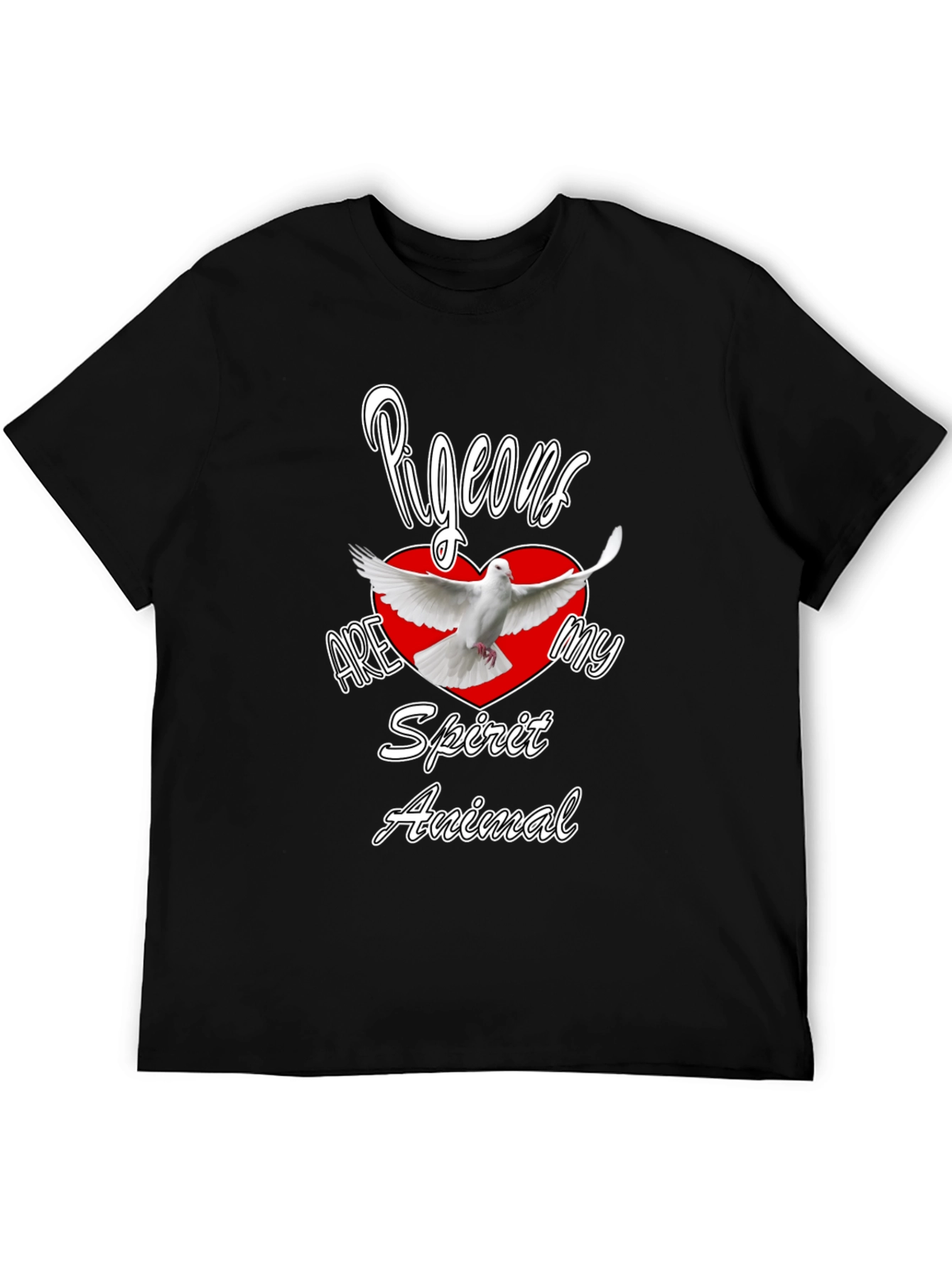 Pigeons Are My Spirit Animal Graphic T-Shirt