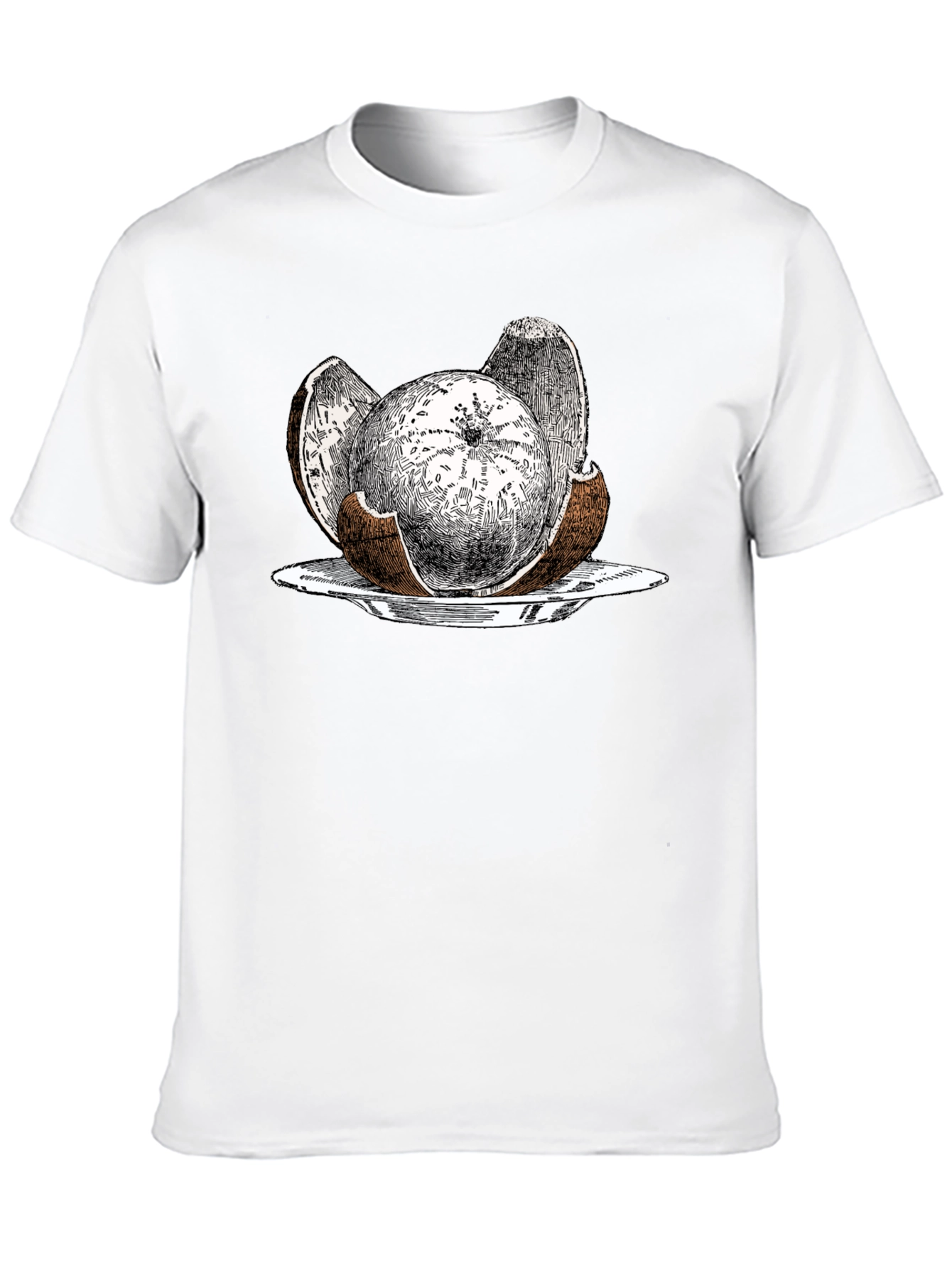 Coconut on a Plate Graphic T-Shirt