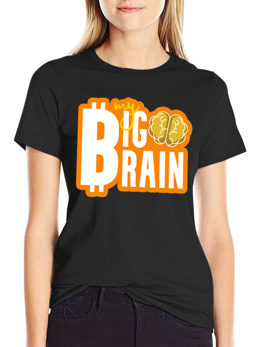 My Big Brain Tee - Crypto Investor Genius T-Shirt
