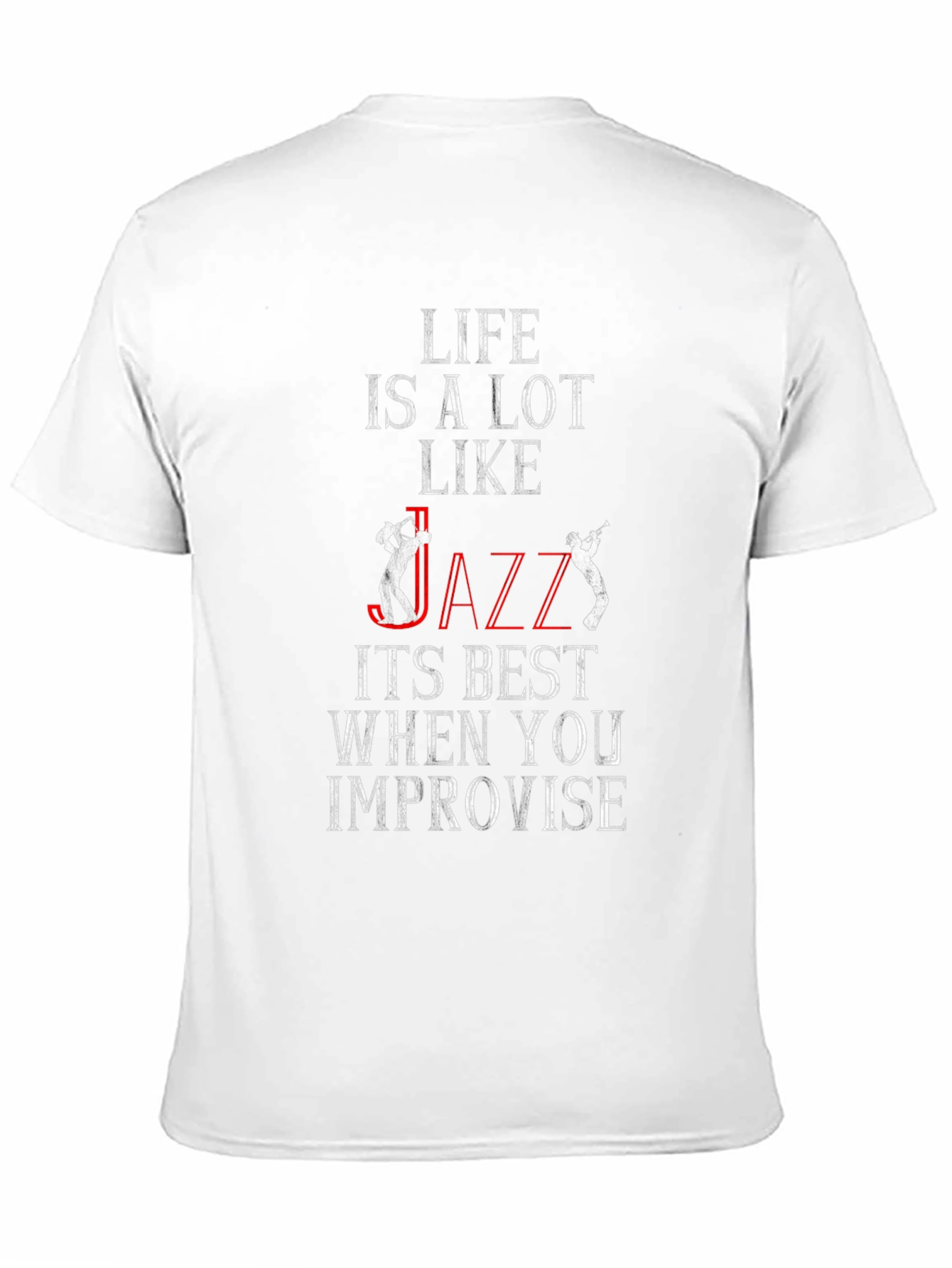 Life is Like Jazz Graphic T-Shirt