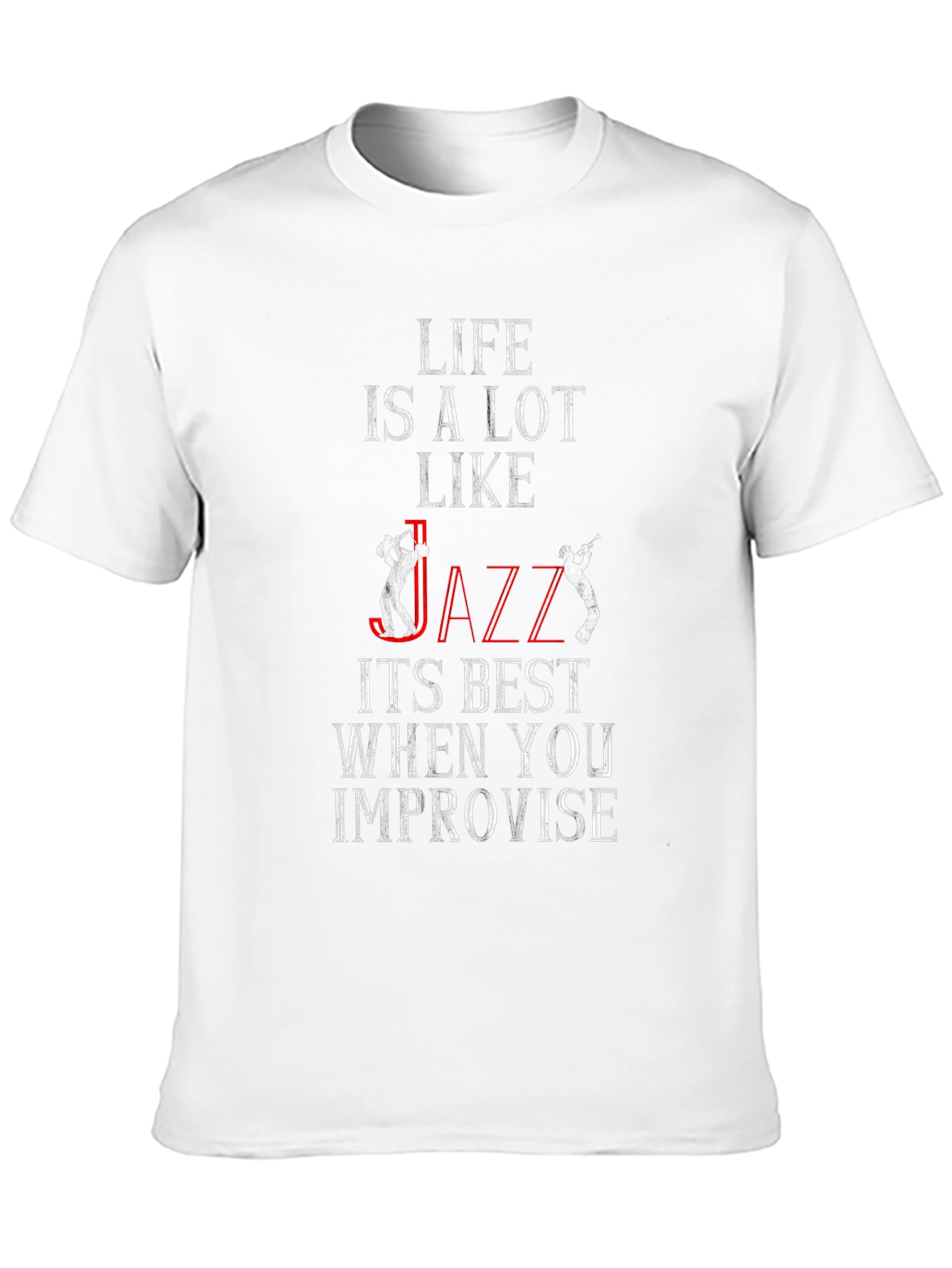 Life is Like Jazz Graphic T-Shirt