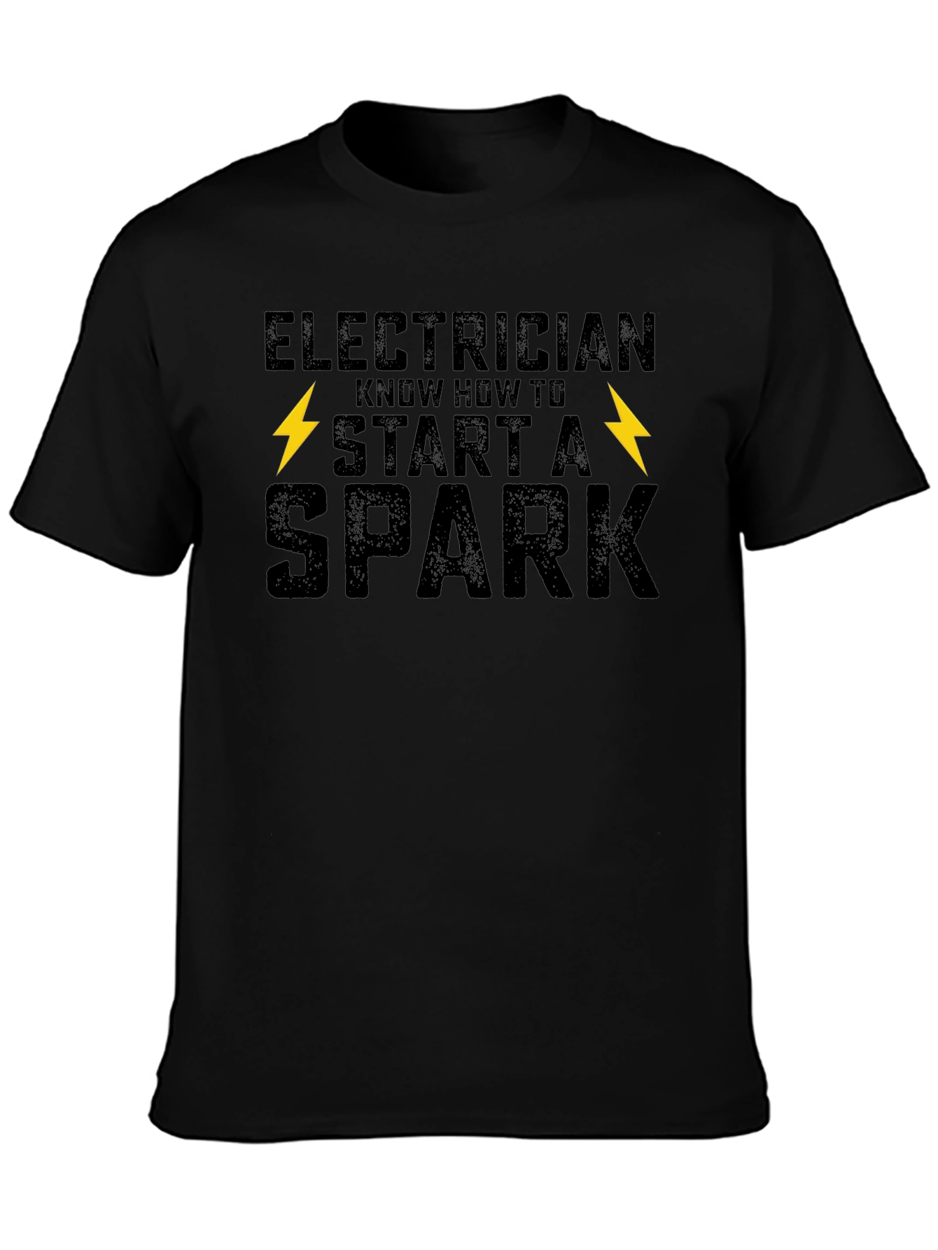 Electrician Start a Spark Graphic T-Shirt
