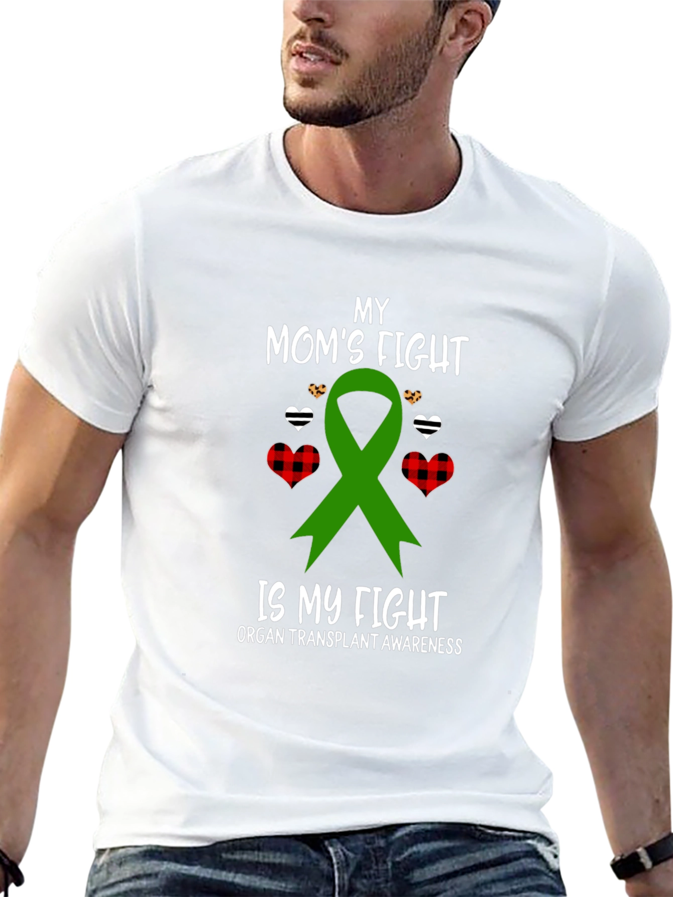 Organ Transplant Awareness T-Shirt: My Moms Fight