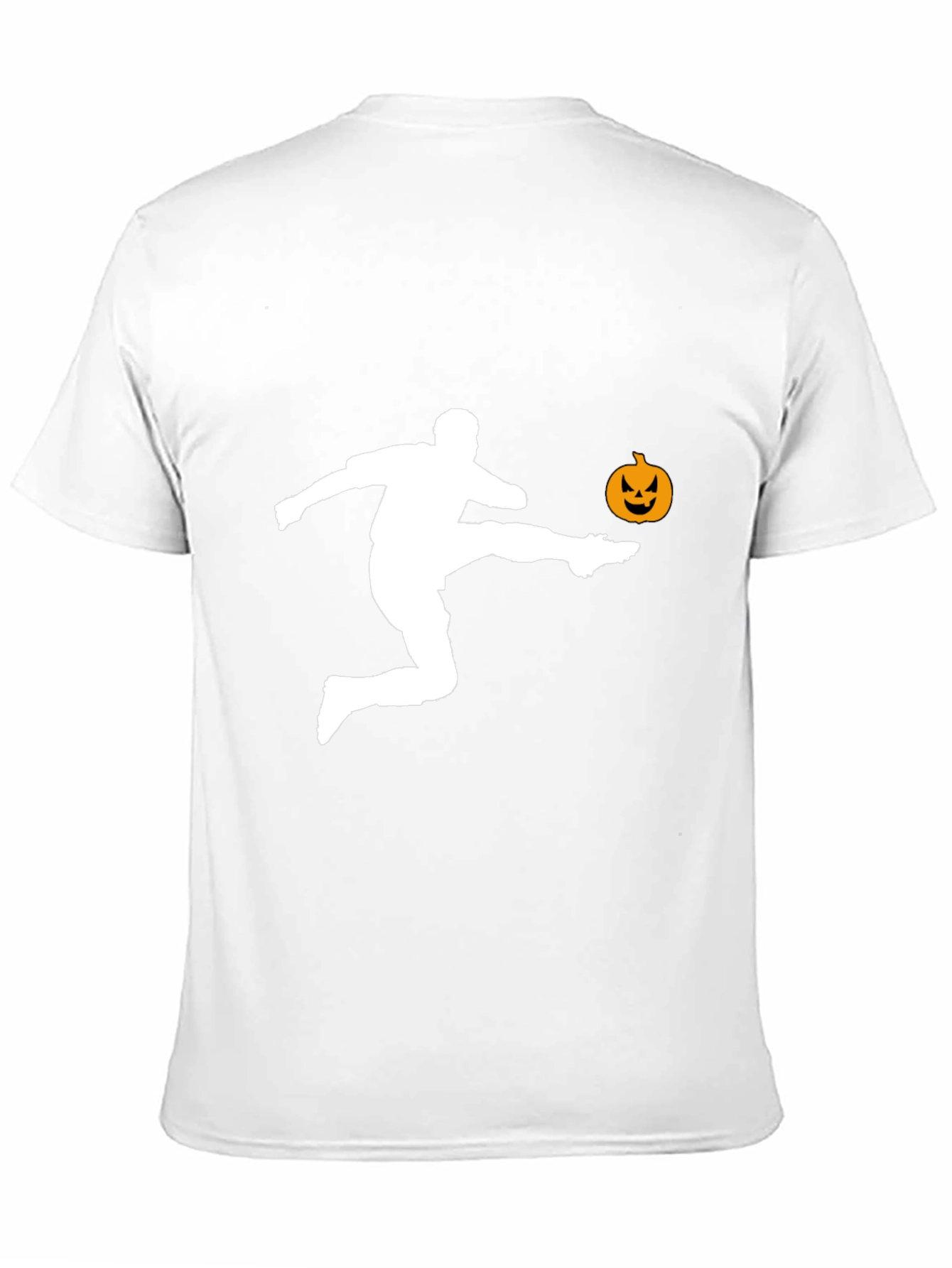 Halloween Soccer Player Graphic T-Shirt