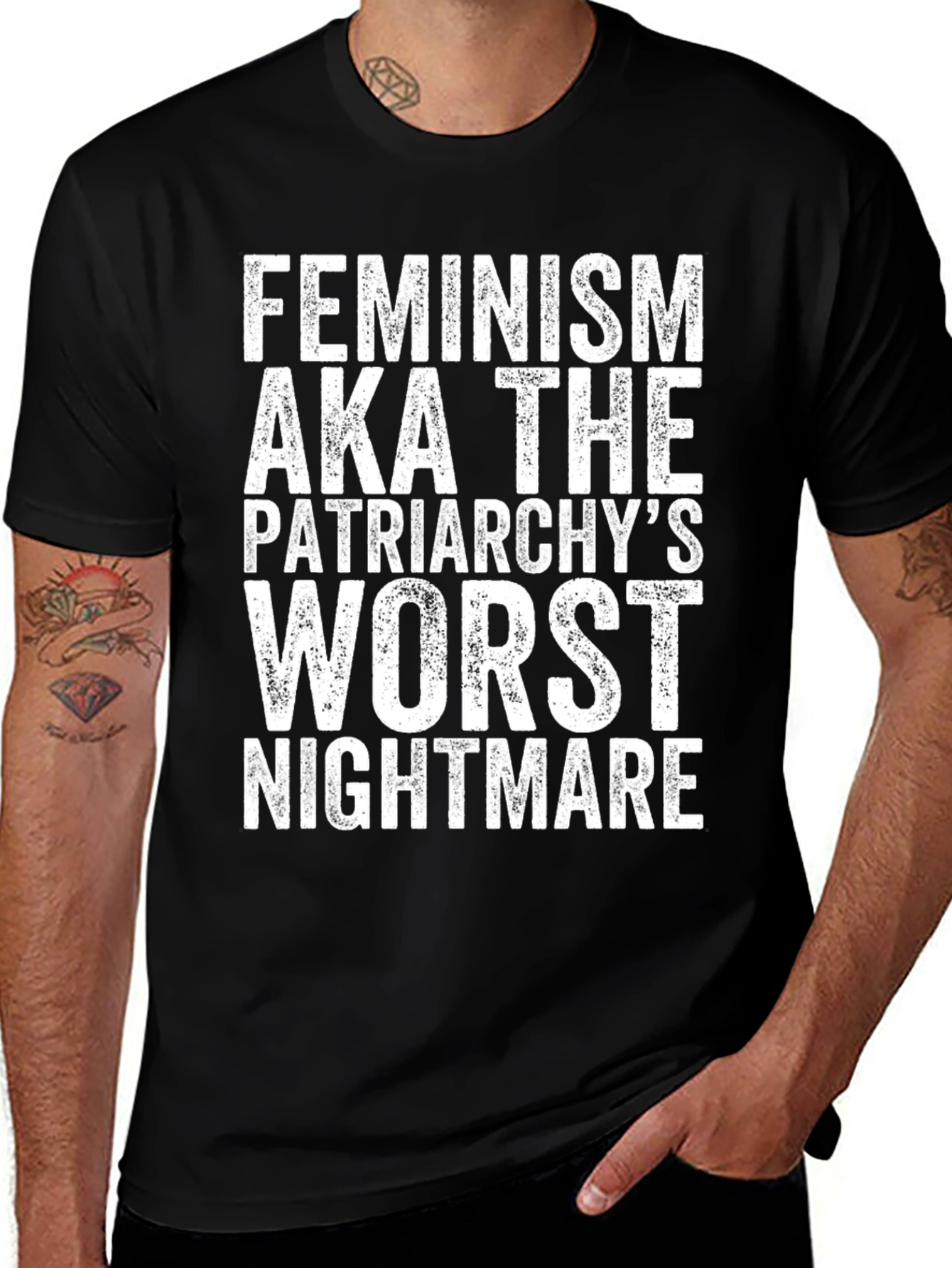 Feminism Nightmare Graphic Tee - Unisex
