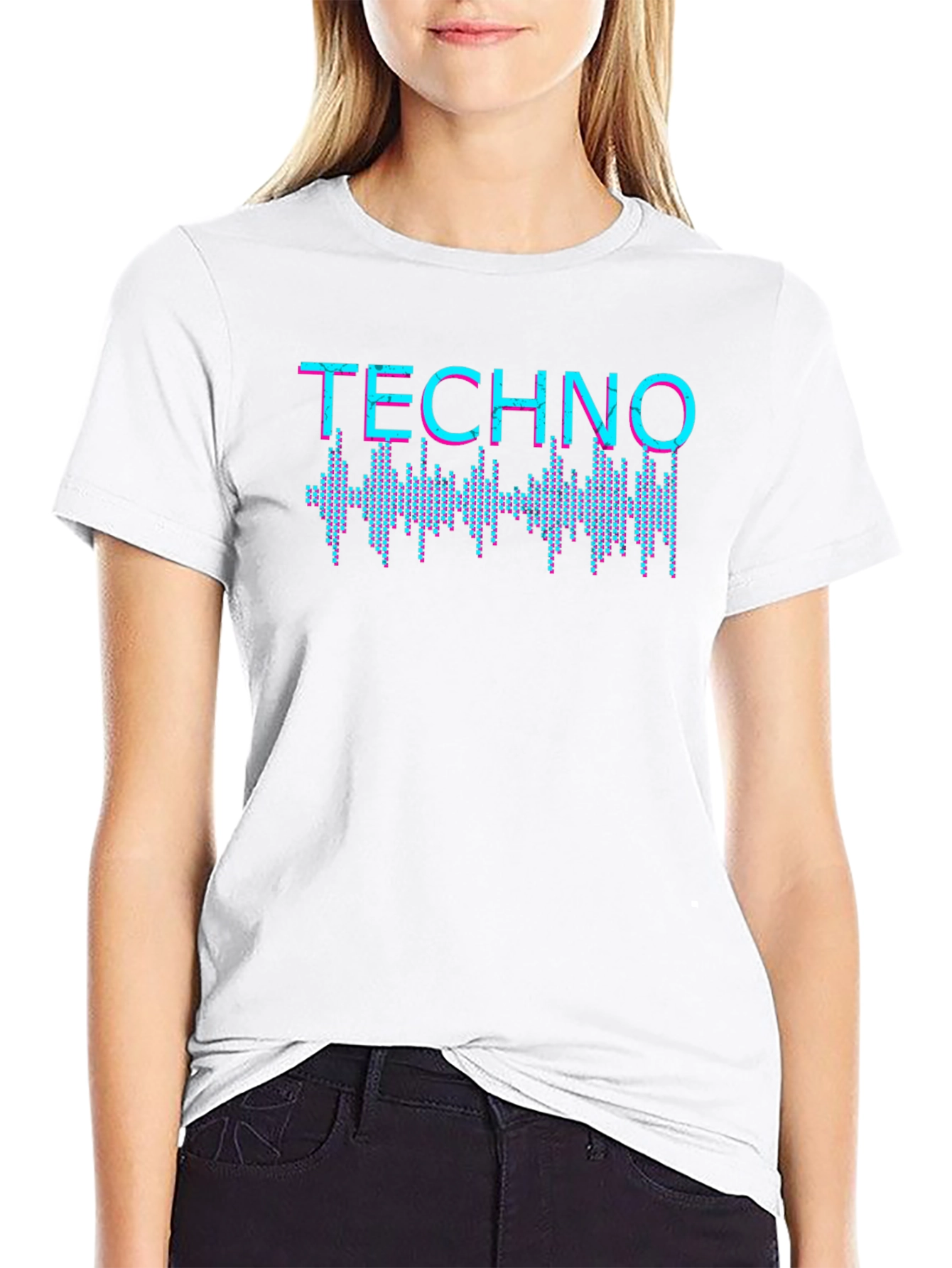 Techno Graphic T-Shirt - Music Inspired Design