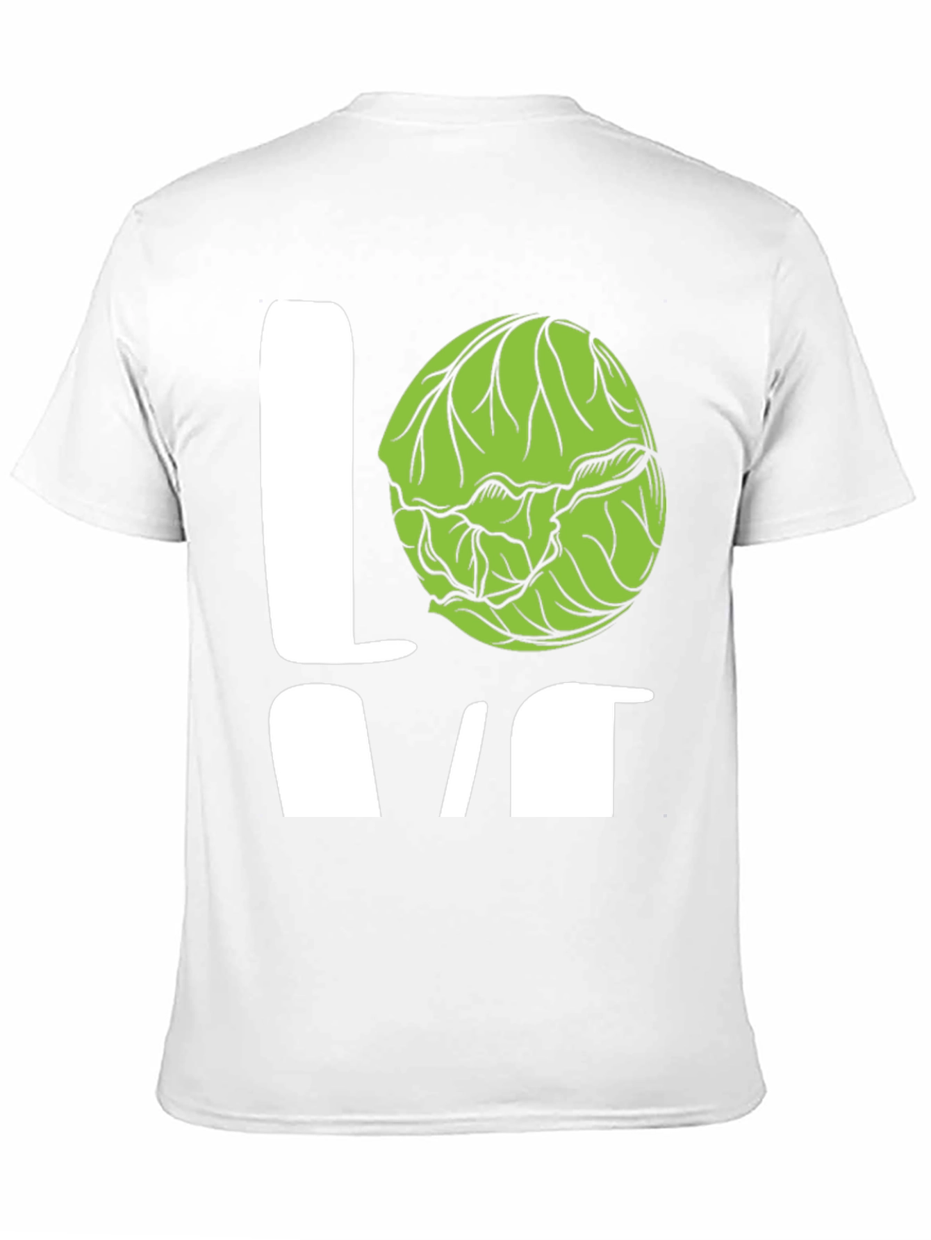 Love Brussels Sprouts Black T-Shirt