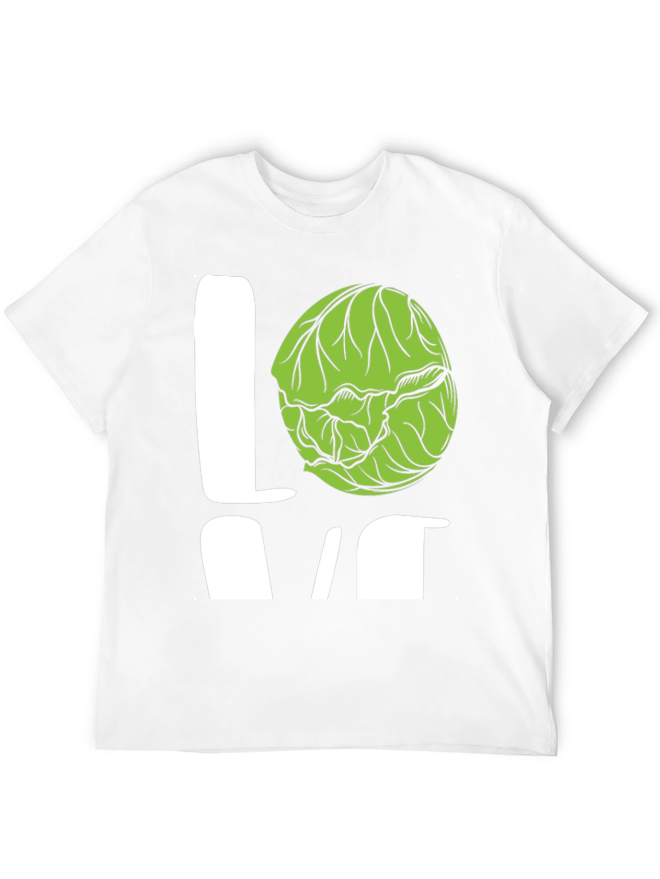 Love Brussels Sprouts Black T-Shirt