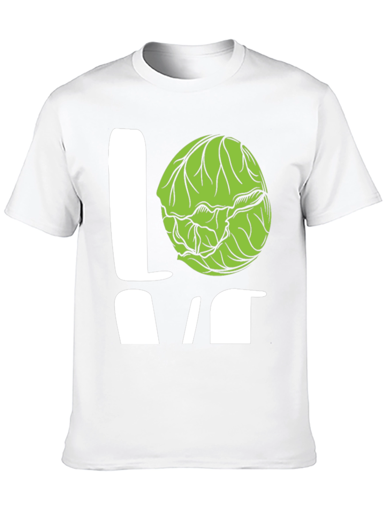 Love Brussels Sprouts Black T-Shirt