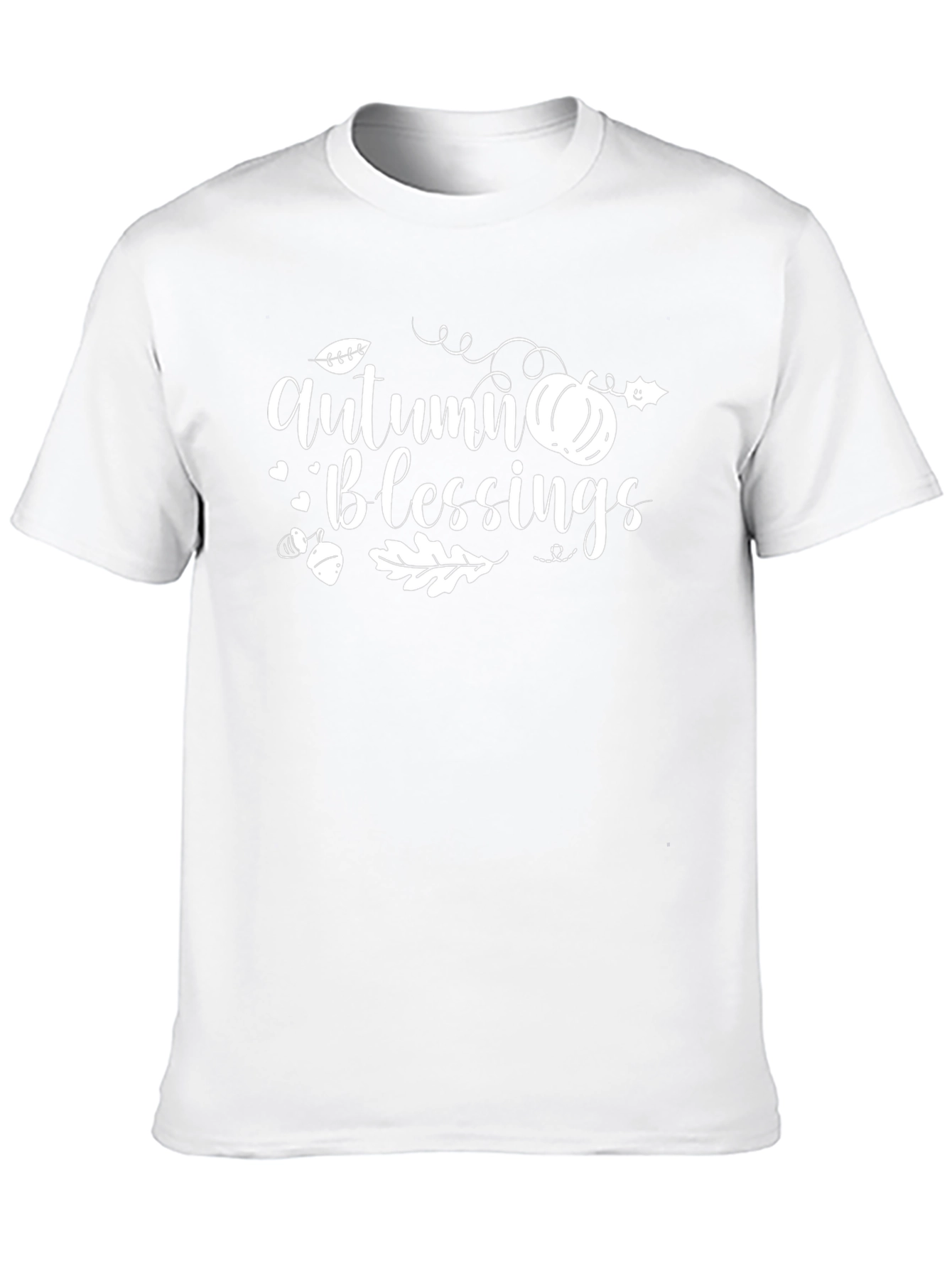 Autumn Blessings Graphic Tee - Fall Season Shirt