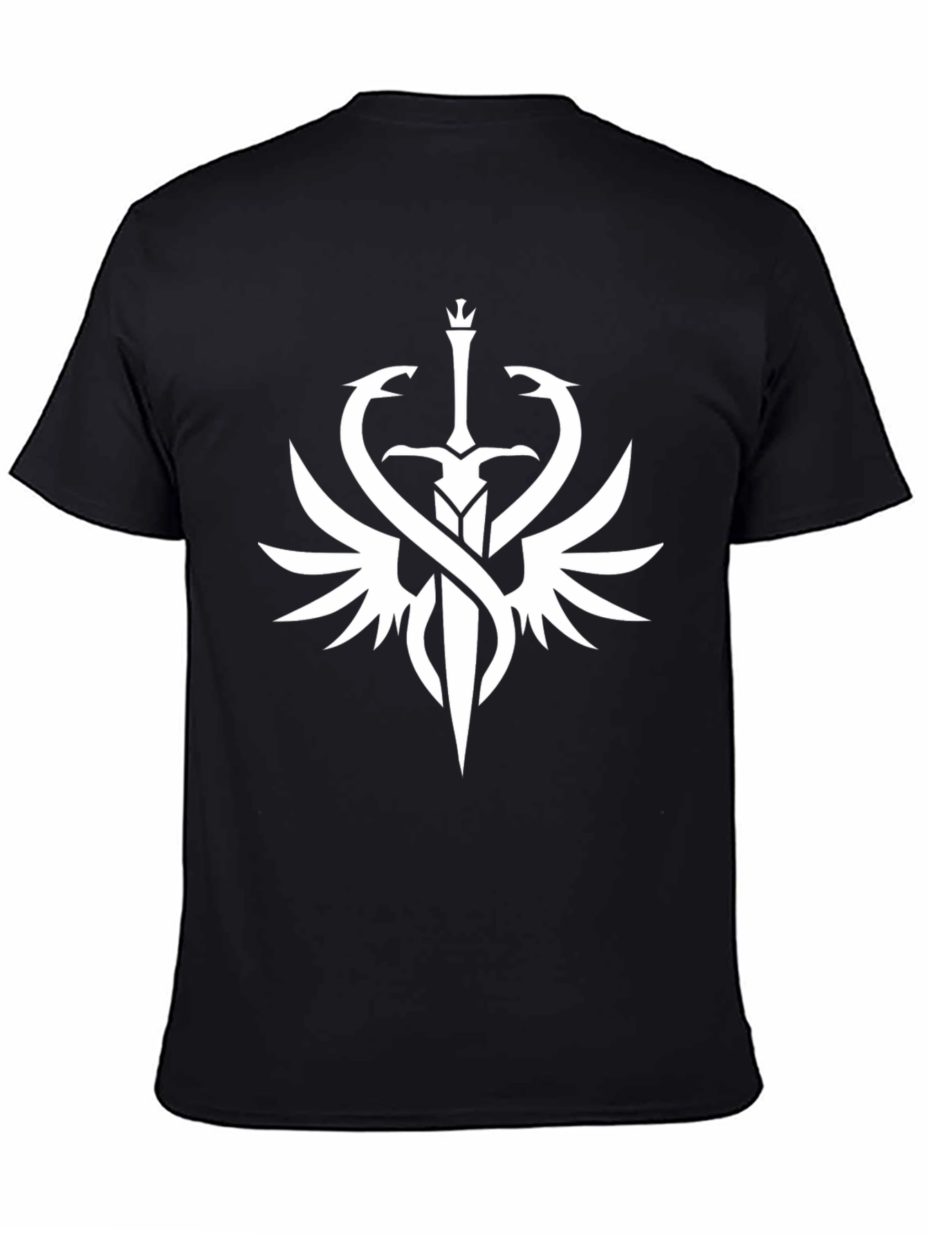 Serpent Sword Graphic Tee - Black