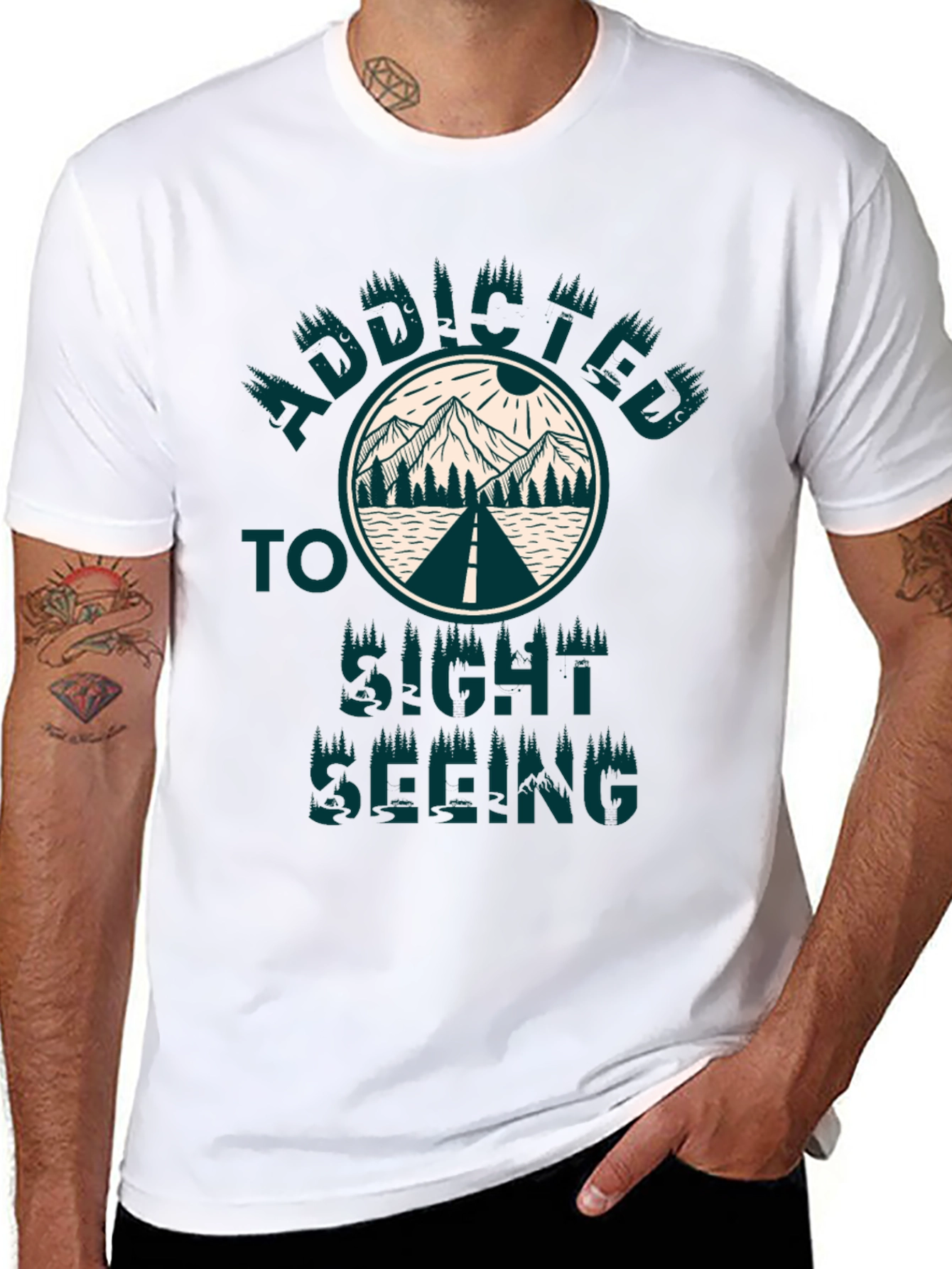 Addicted to Sightseeing T-Shirt