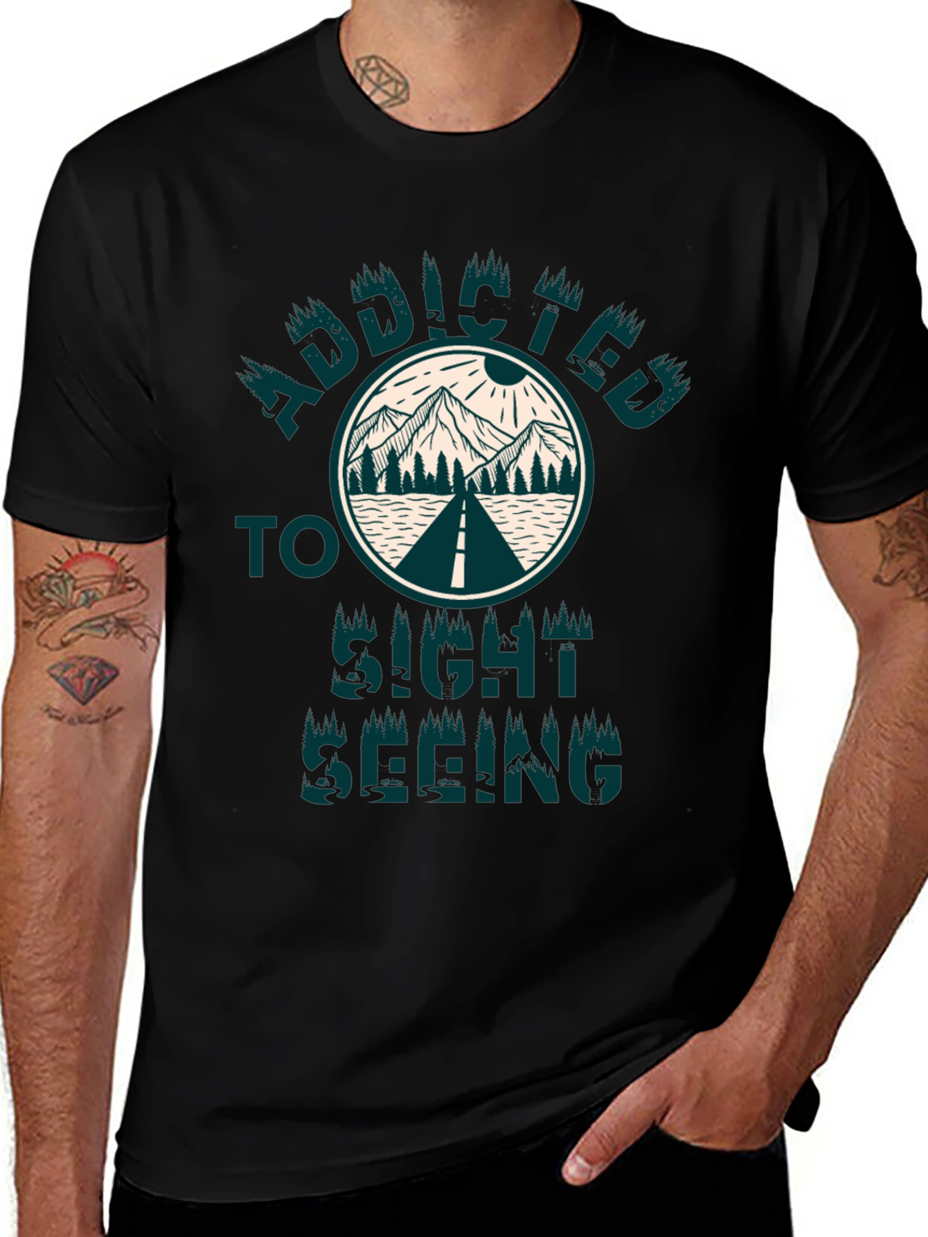 Addicted to Sightseeing T-Shirt