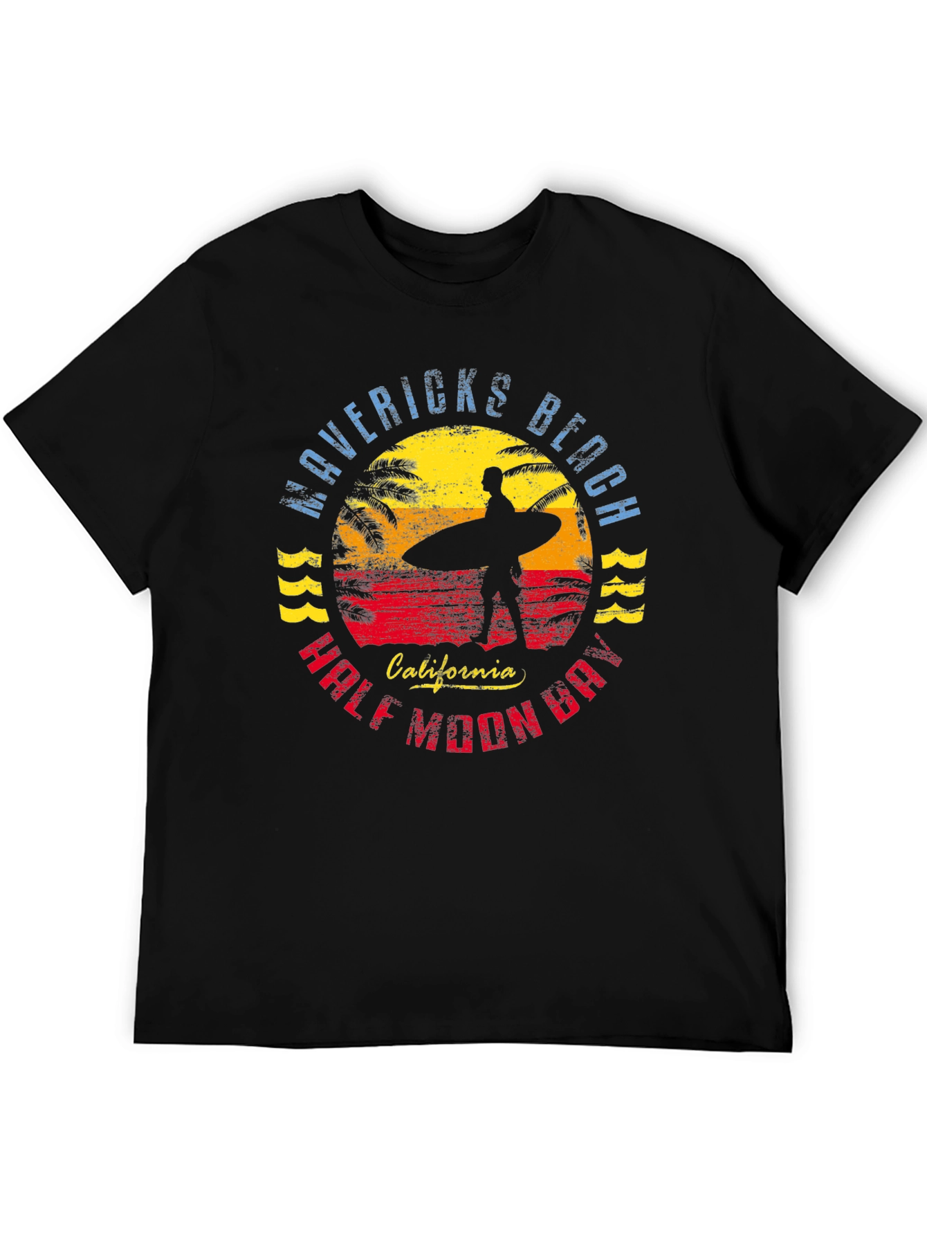 Mavericks Beach Graphic T-Shirt