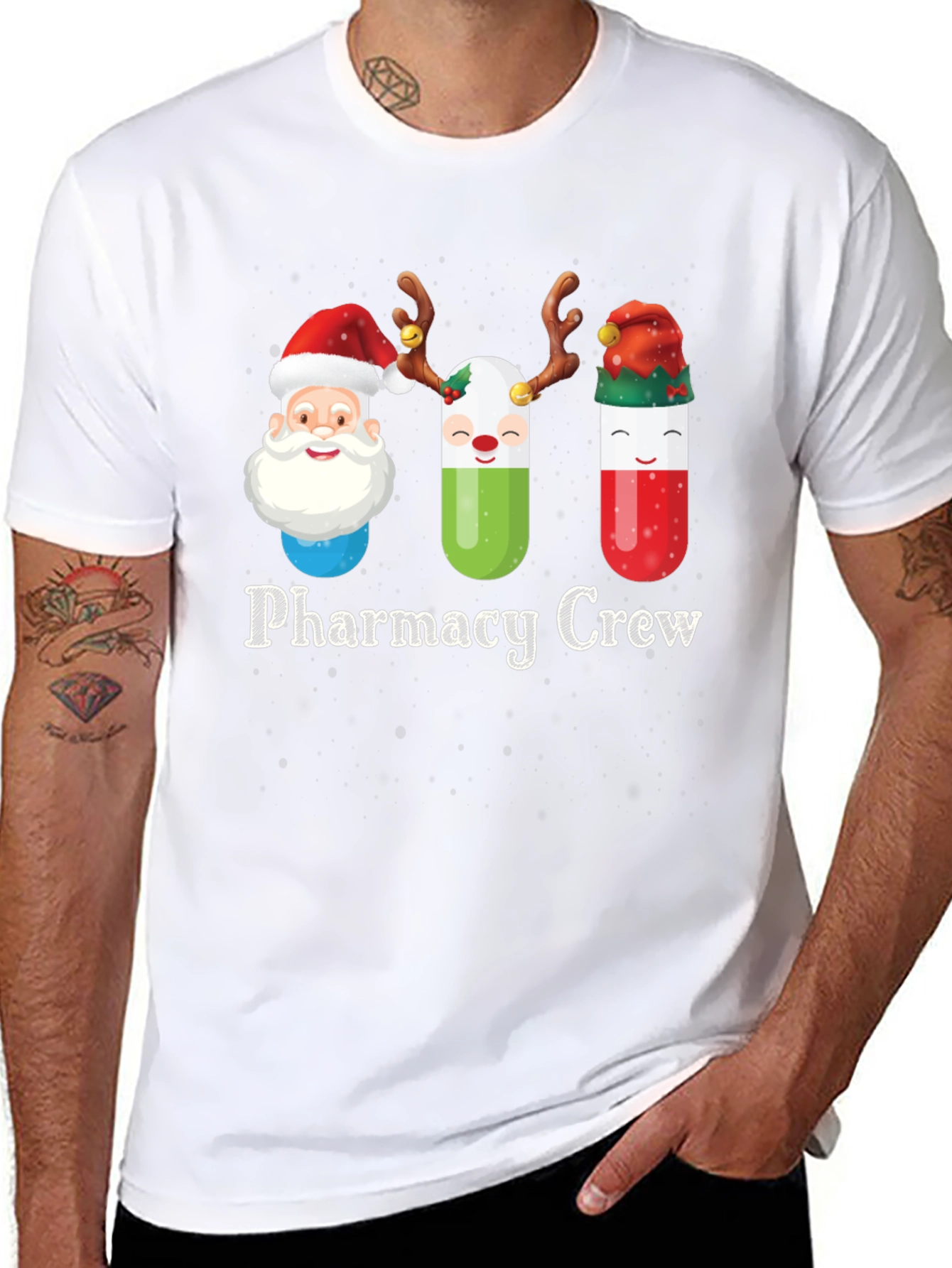 Pharmacy Crew Holiday T-Shirt