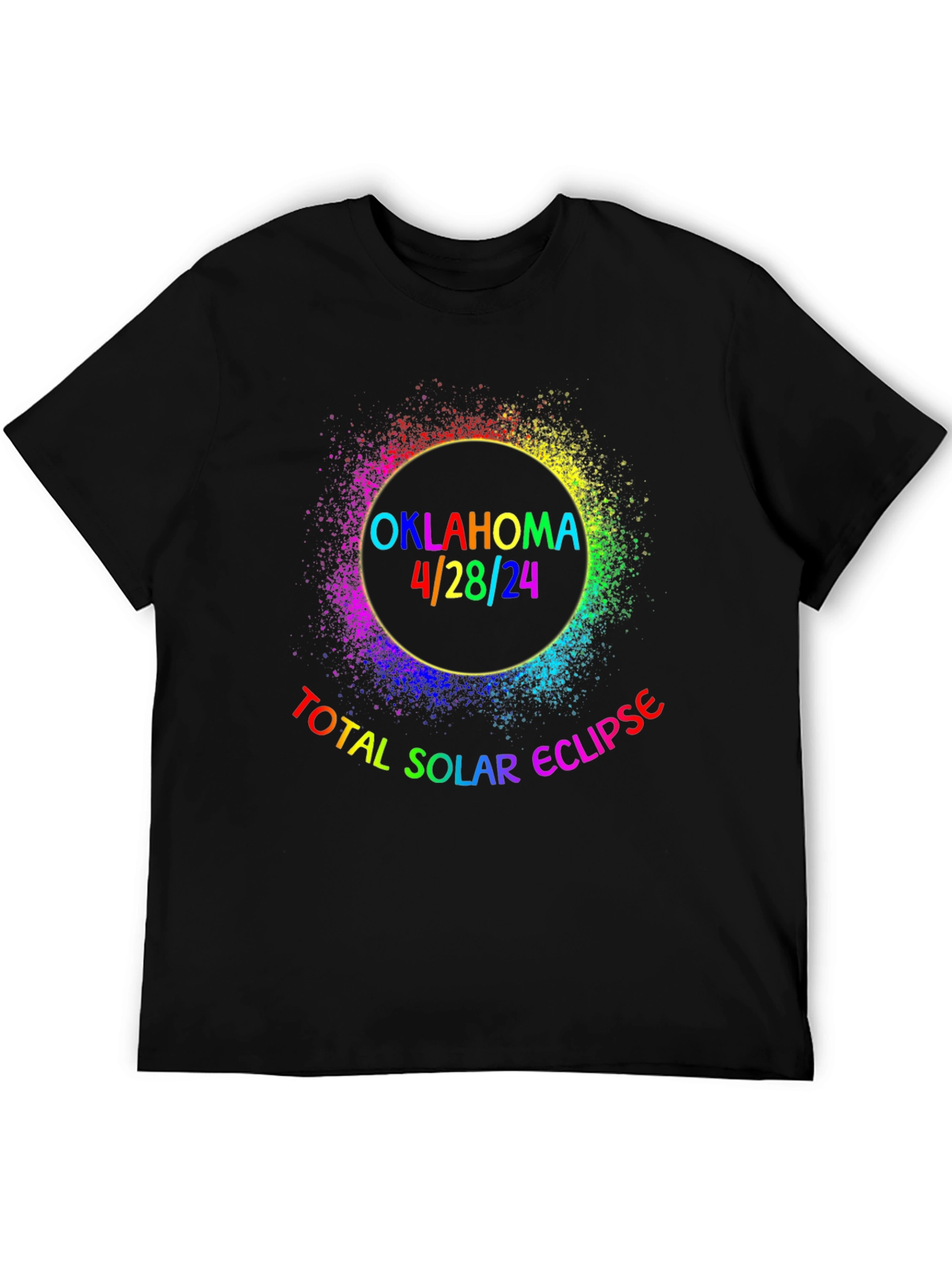 Oklahoma Total Solar Eclipse 4/28/24 T-Shirt