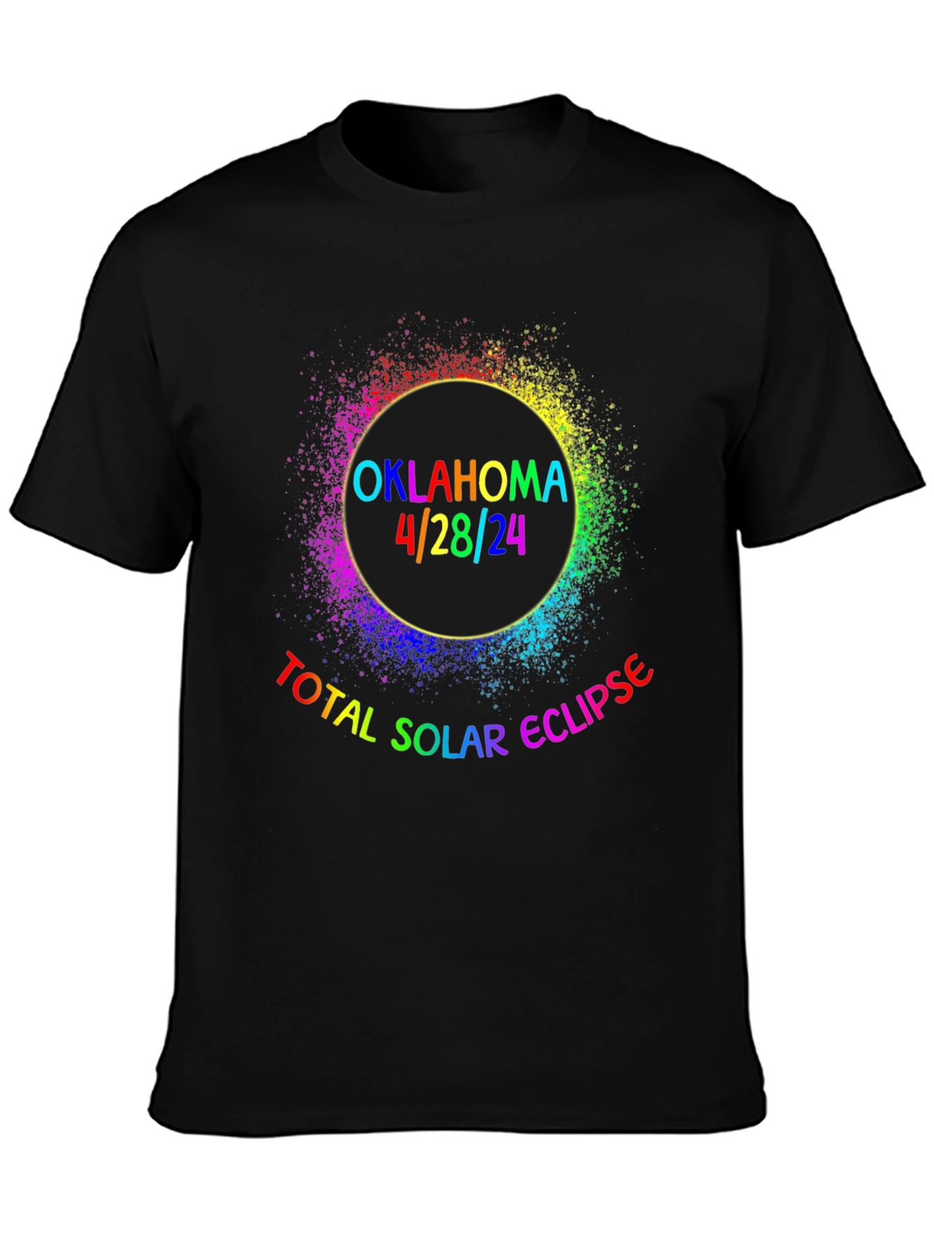 Oklahoma Total Solar Eclipse 4/28/24 T-Shirt