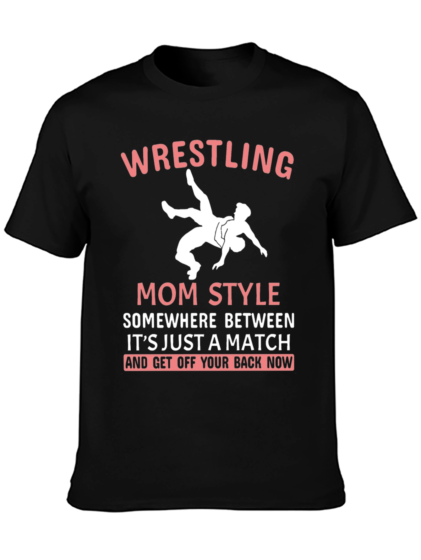 Wrestling Mom Style Graphic Tee