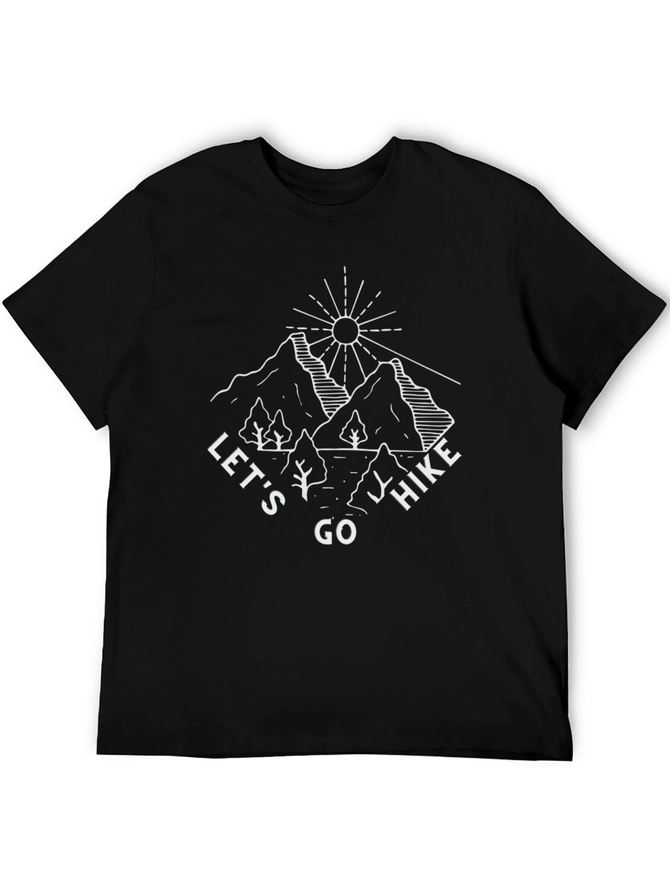 Lets Go Hike Graphic T-Shirt