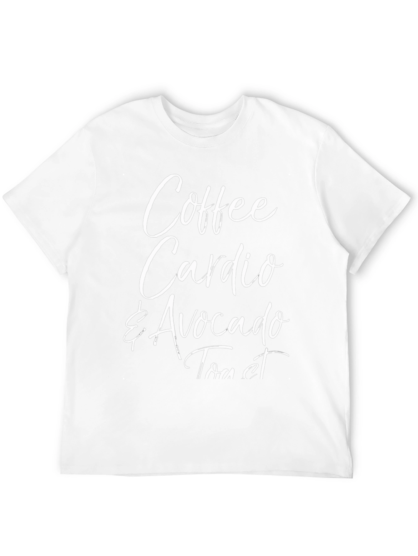 Coffee Cardio & Avocado Toast T-Shirt