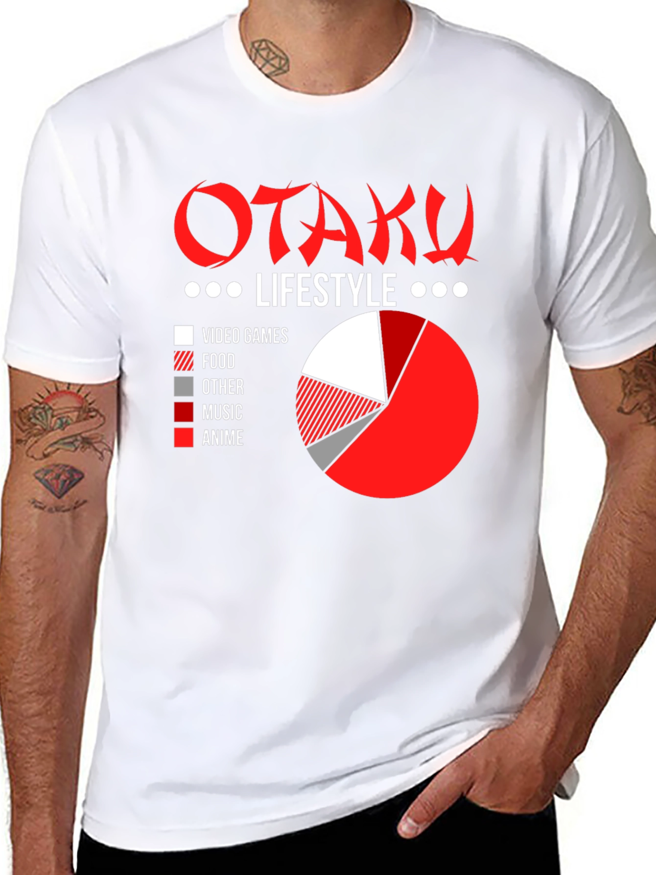 Otaku Lifestyle T-Shirt - Anime Gaming & More!