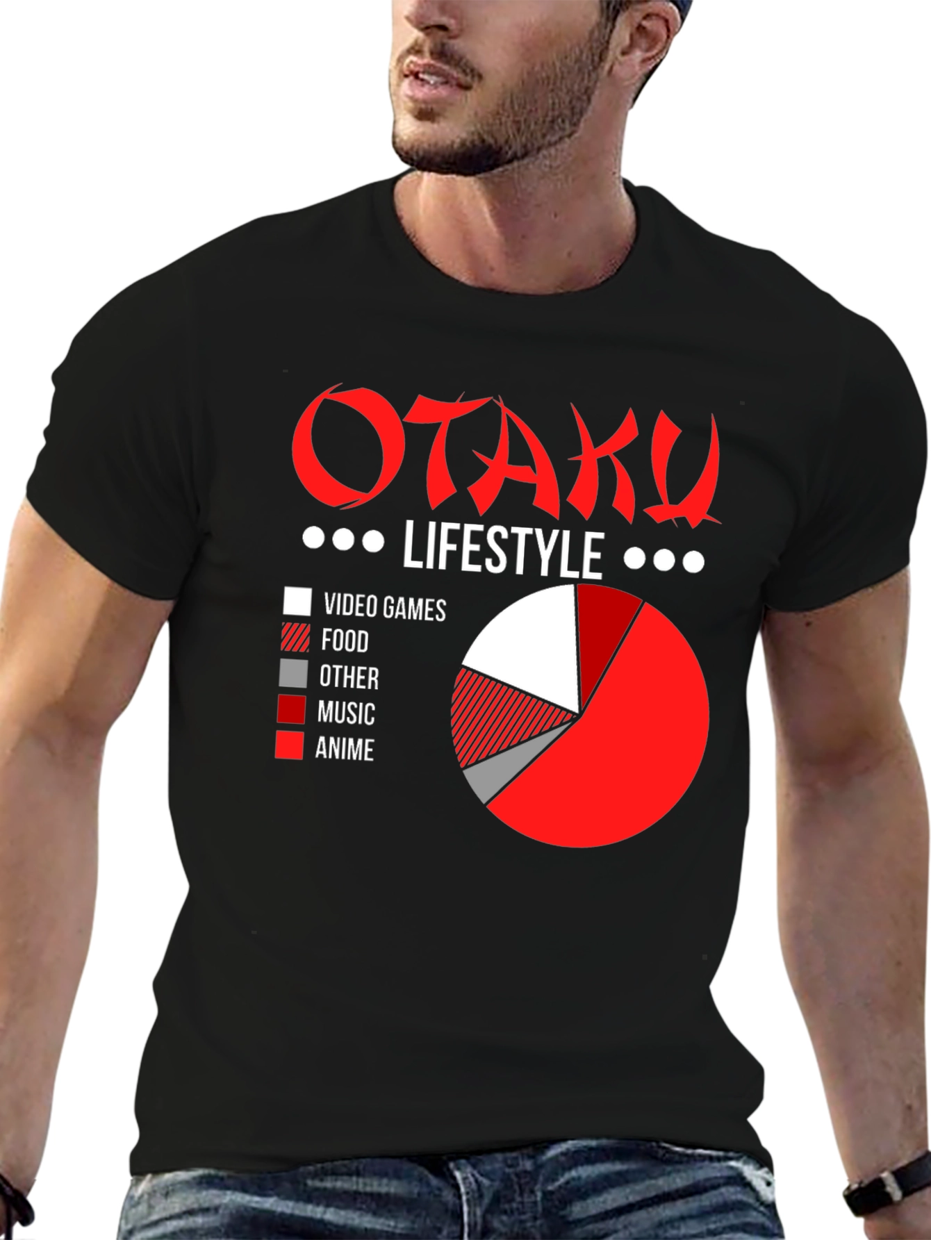 Otaku Lifestyle T-Shirt - Anime Gaming & More!