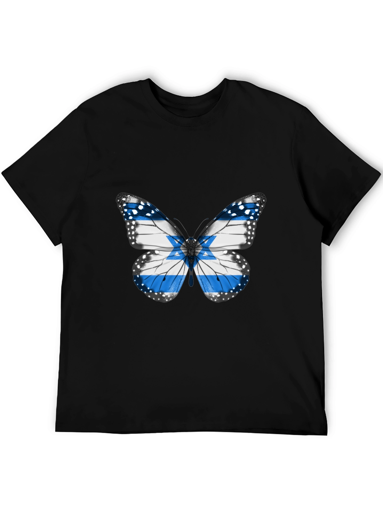 Butterfly Flag T-Shirt - Stylish Casual Wear