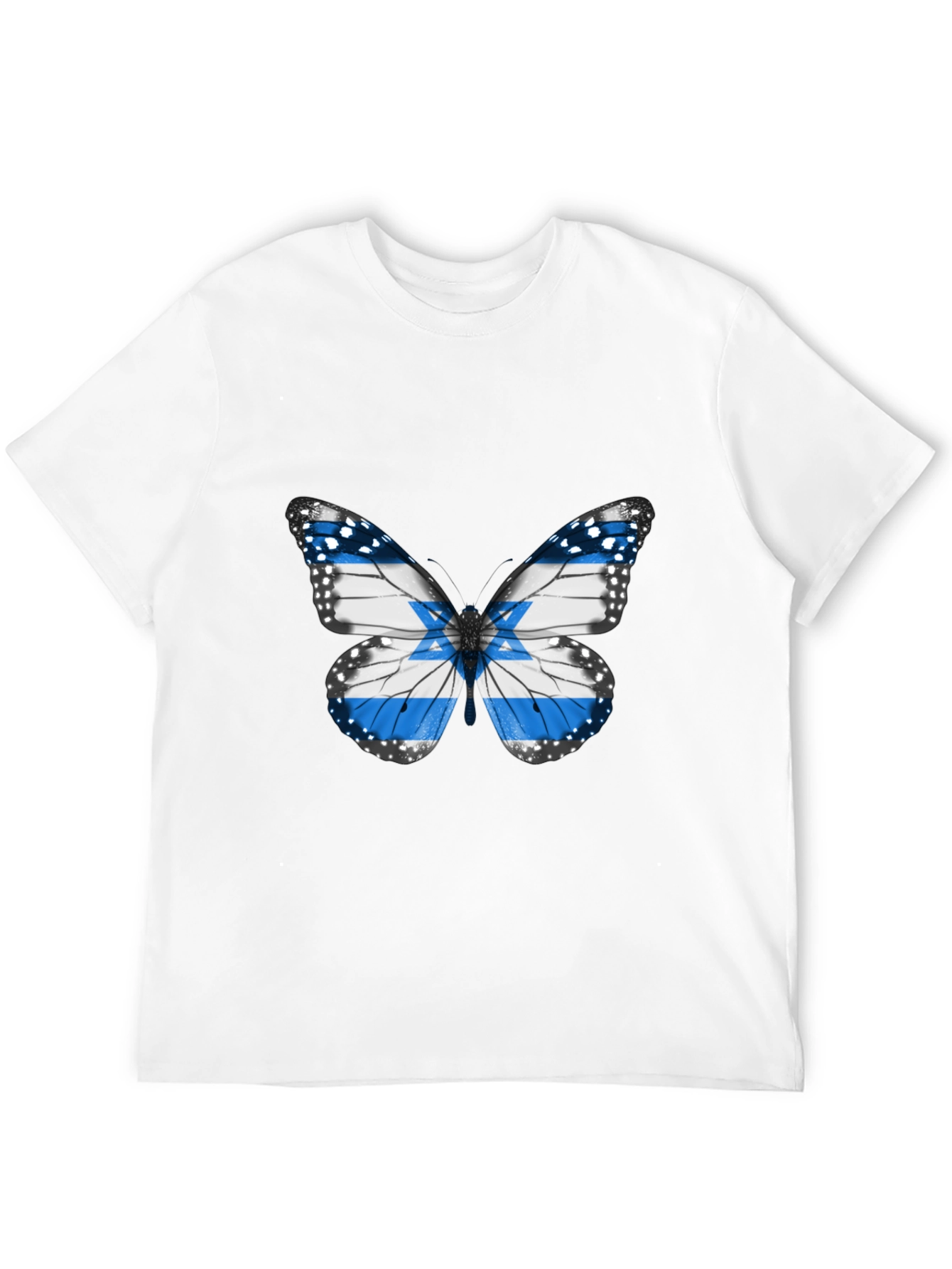 Butterfly Flag T-Shirt - Stylish Casual Wear