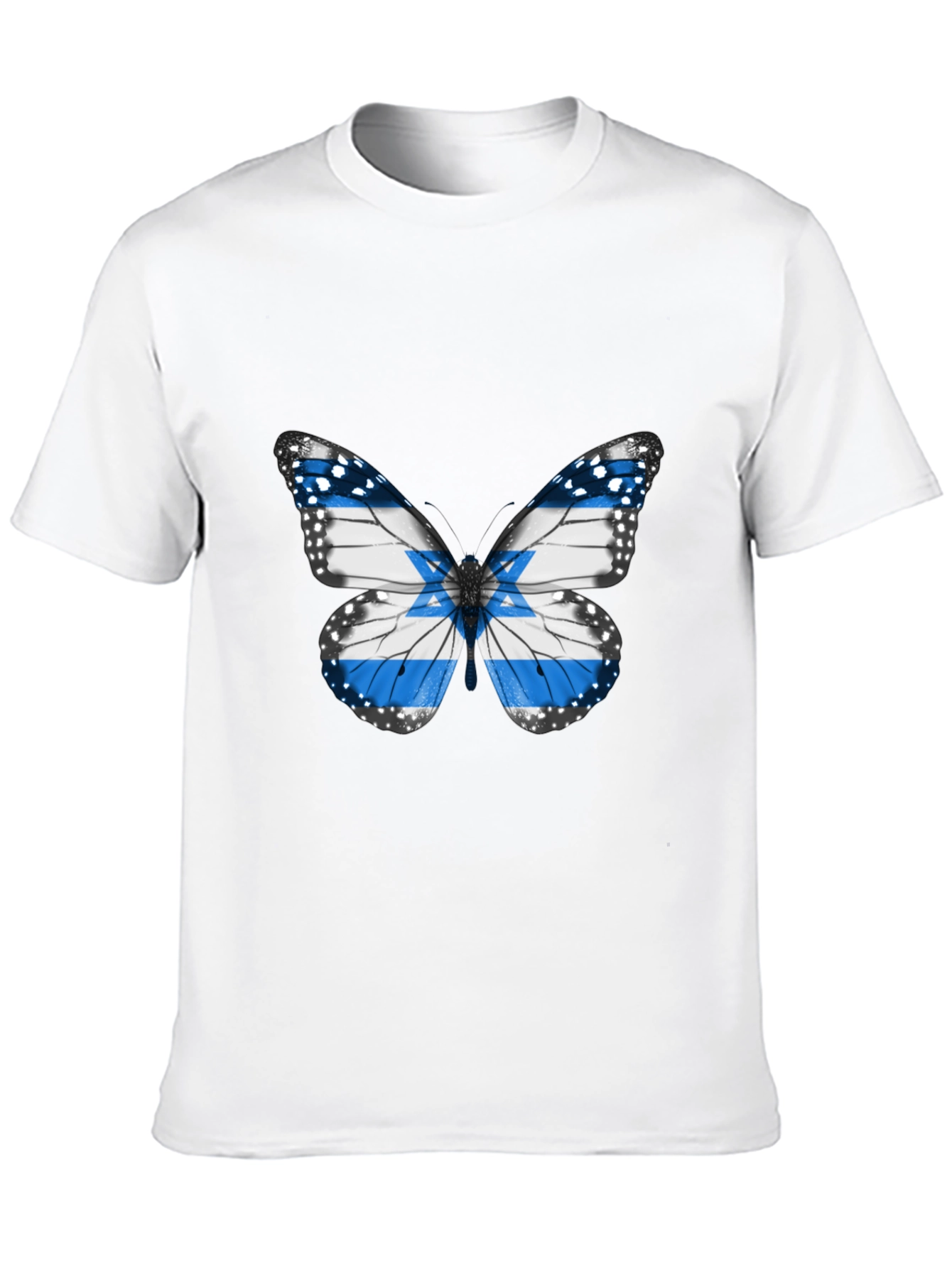 Butterfly Flag T-Shirt - Stylish Casual Wear