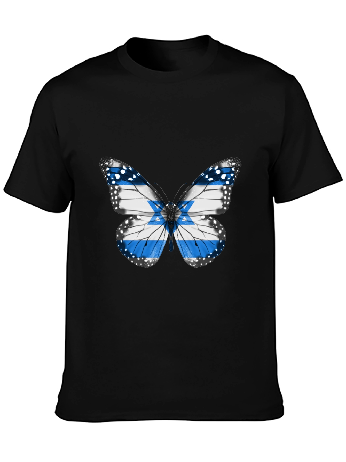 Butterfly Flag T-Shirt - Stylish Casual Wear