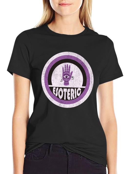 Esoteric Third Eye Graphic T-Shirt - Black