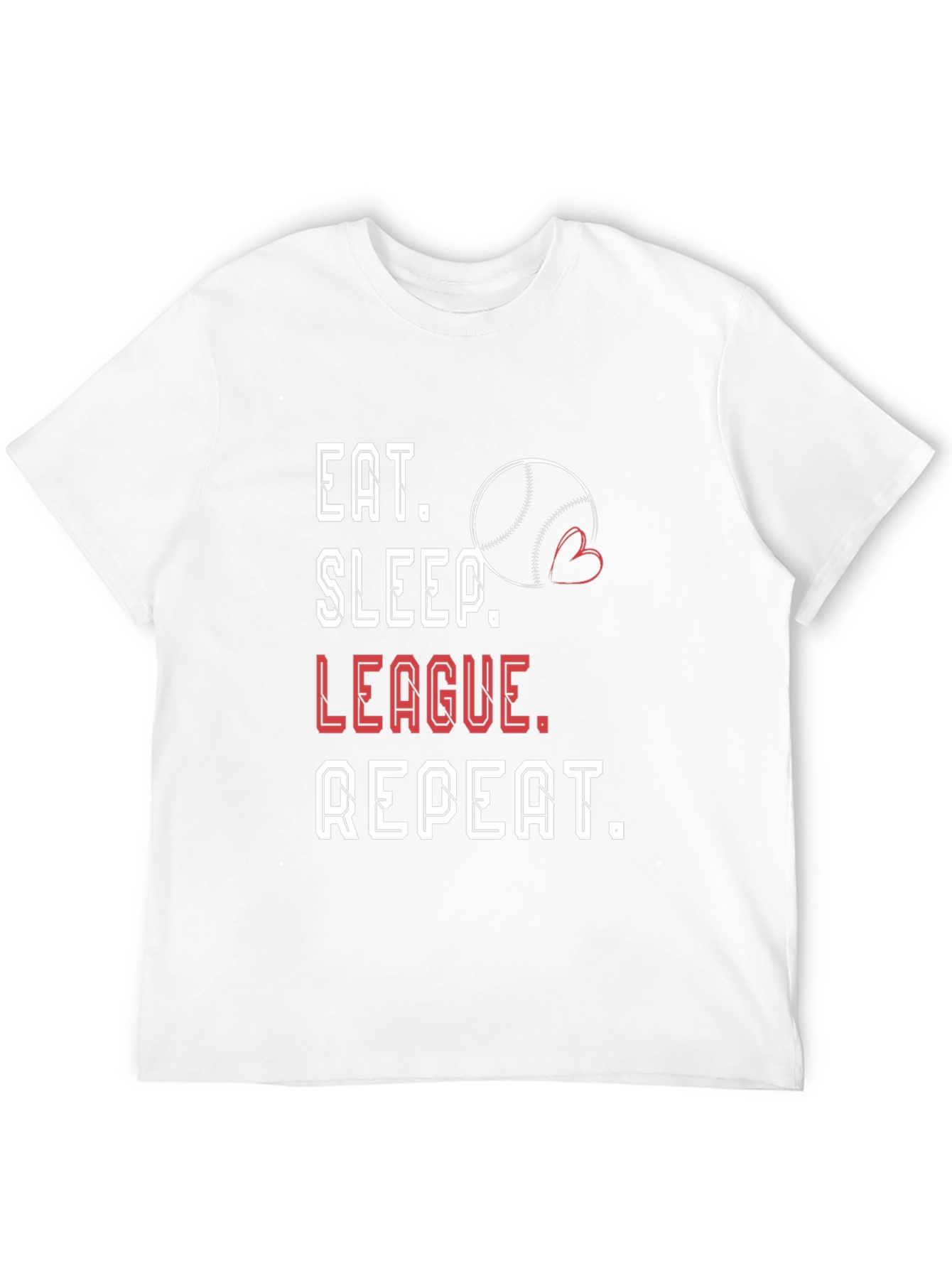 Eat Sleep League Repeat T-Shirt