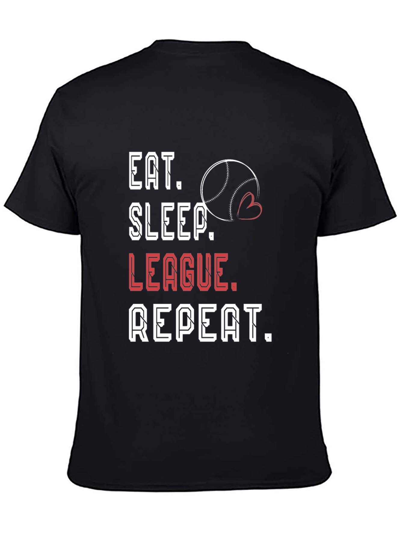 Eat Sleep League Repeat T-Shirt
