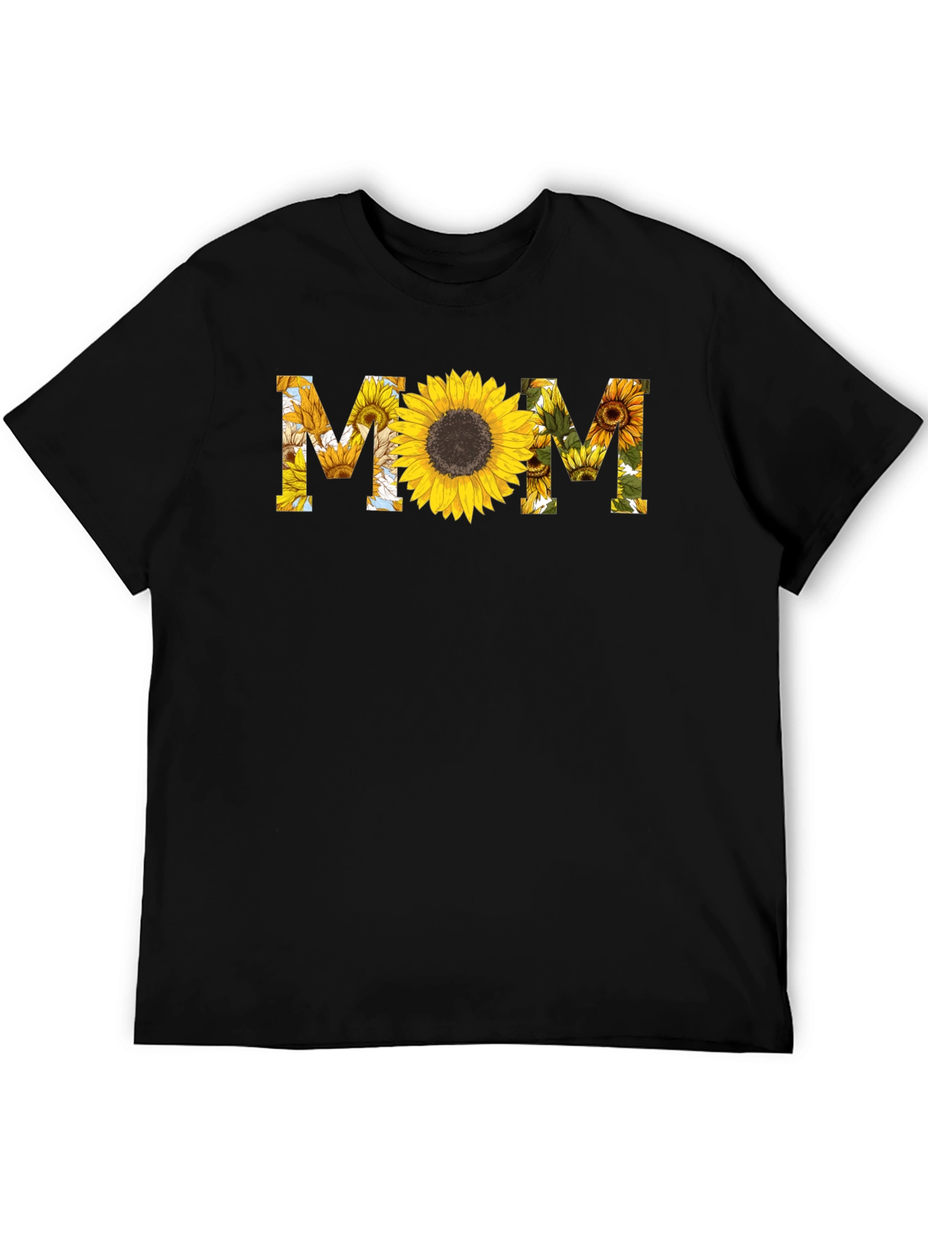 Sunflower MOM Graphic T-Shirt - Stylish & Comfortable!