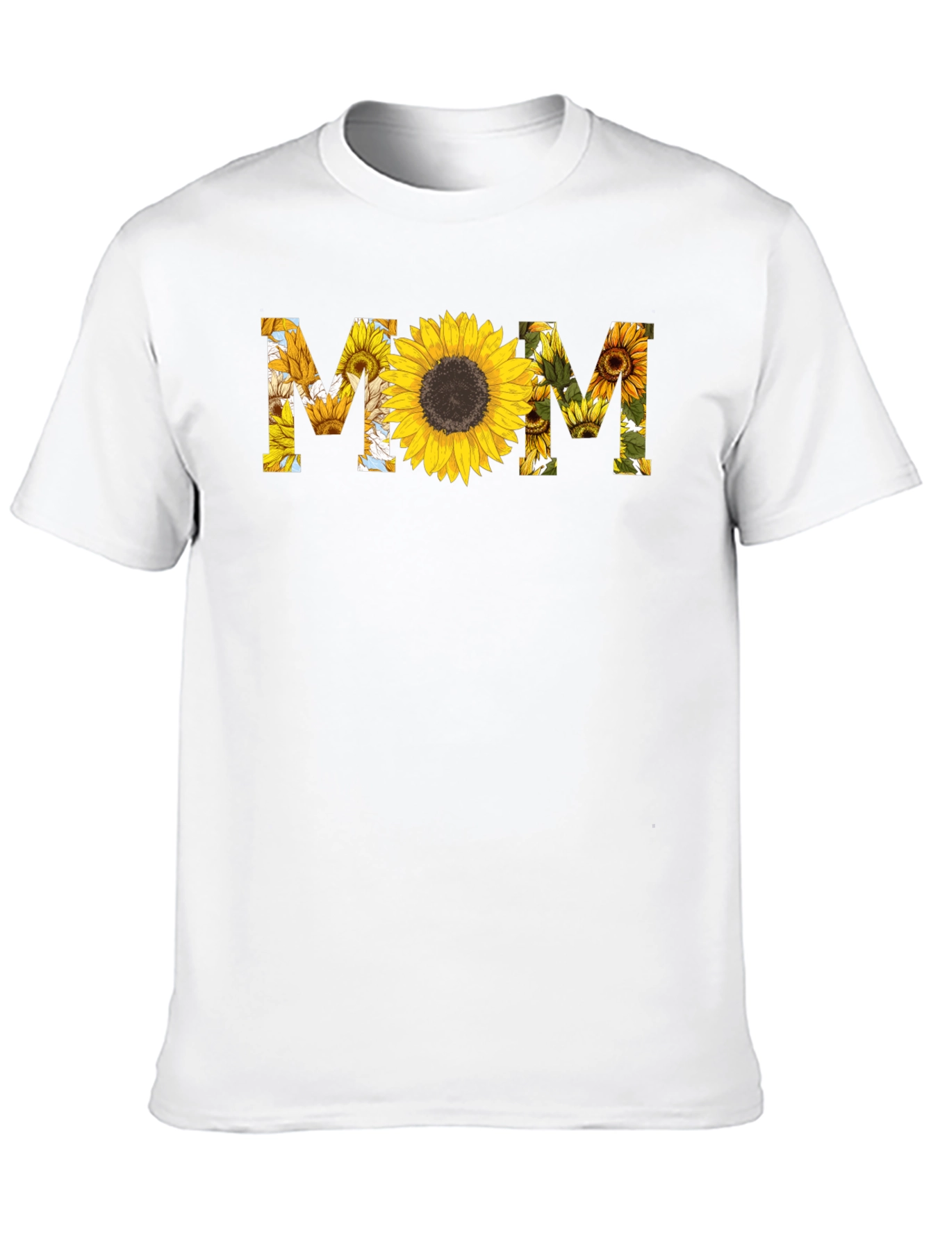 Sunflower MOM Graphic T-Shirt - Stylish & Comfortable!