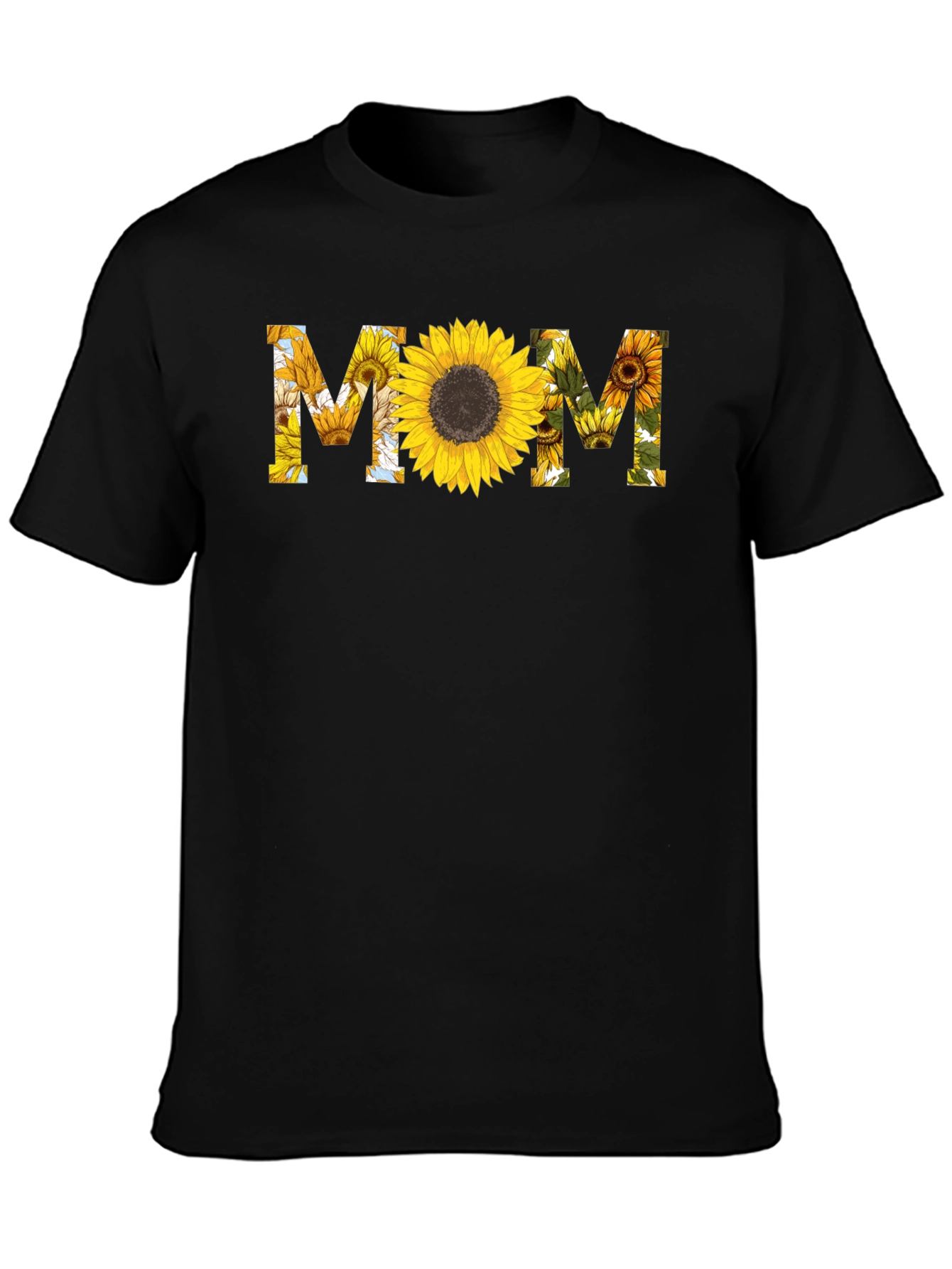Sunflower MOM Graphic T-Shirt - Stylish & Comfortable!
